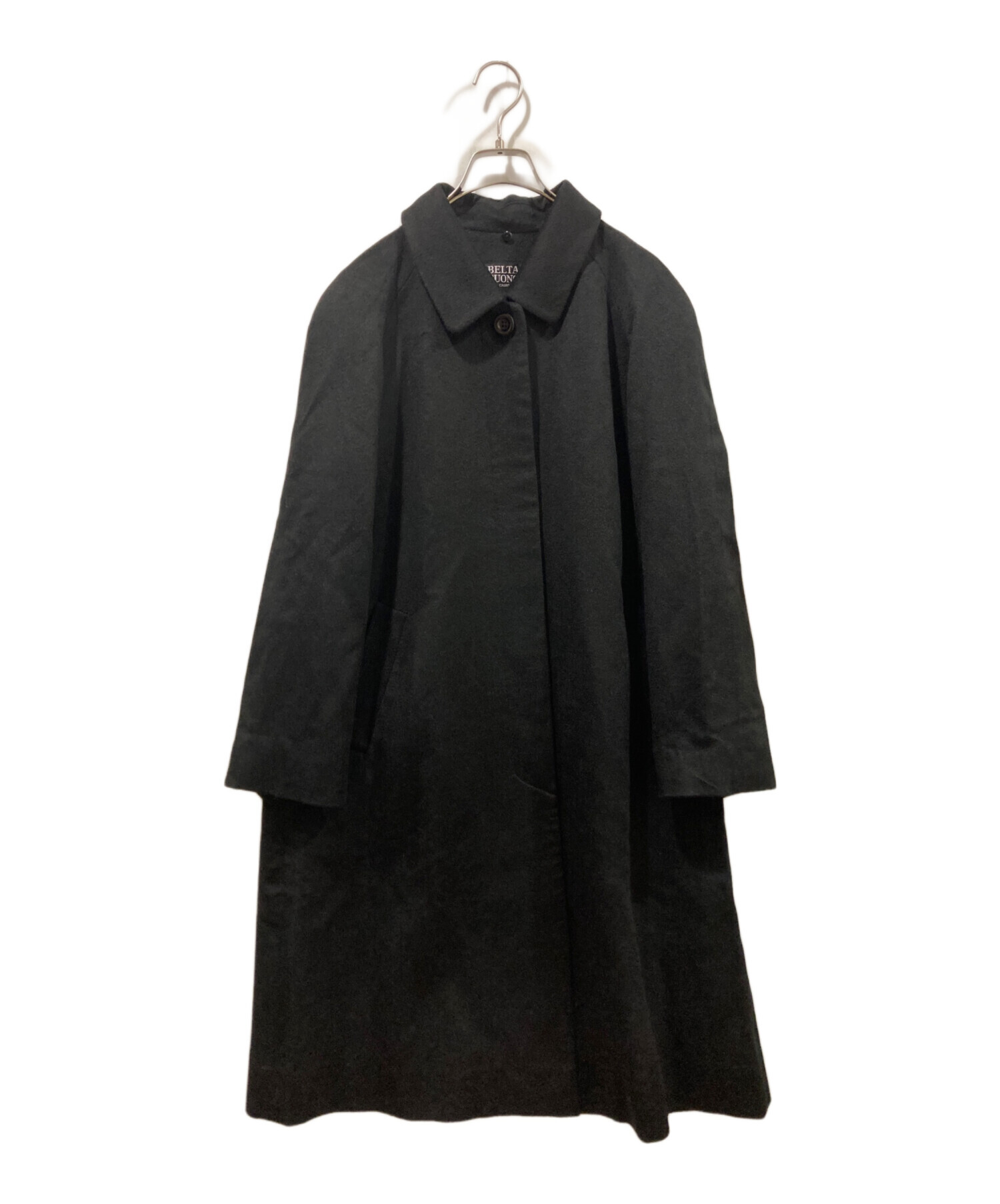 BELTA BUONO ブラック カシミヤ ロングコート 美品 カシミヤ 100