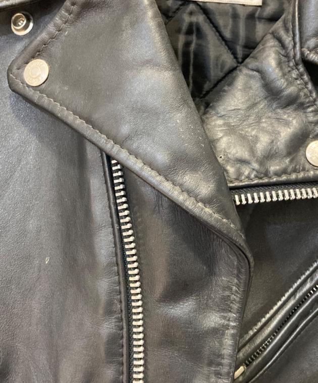 中古・古着通販】Schott (ショット) ライダースジャケット ブラック