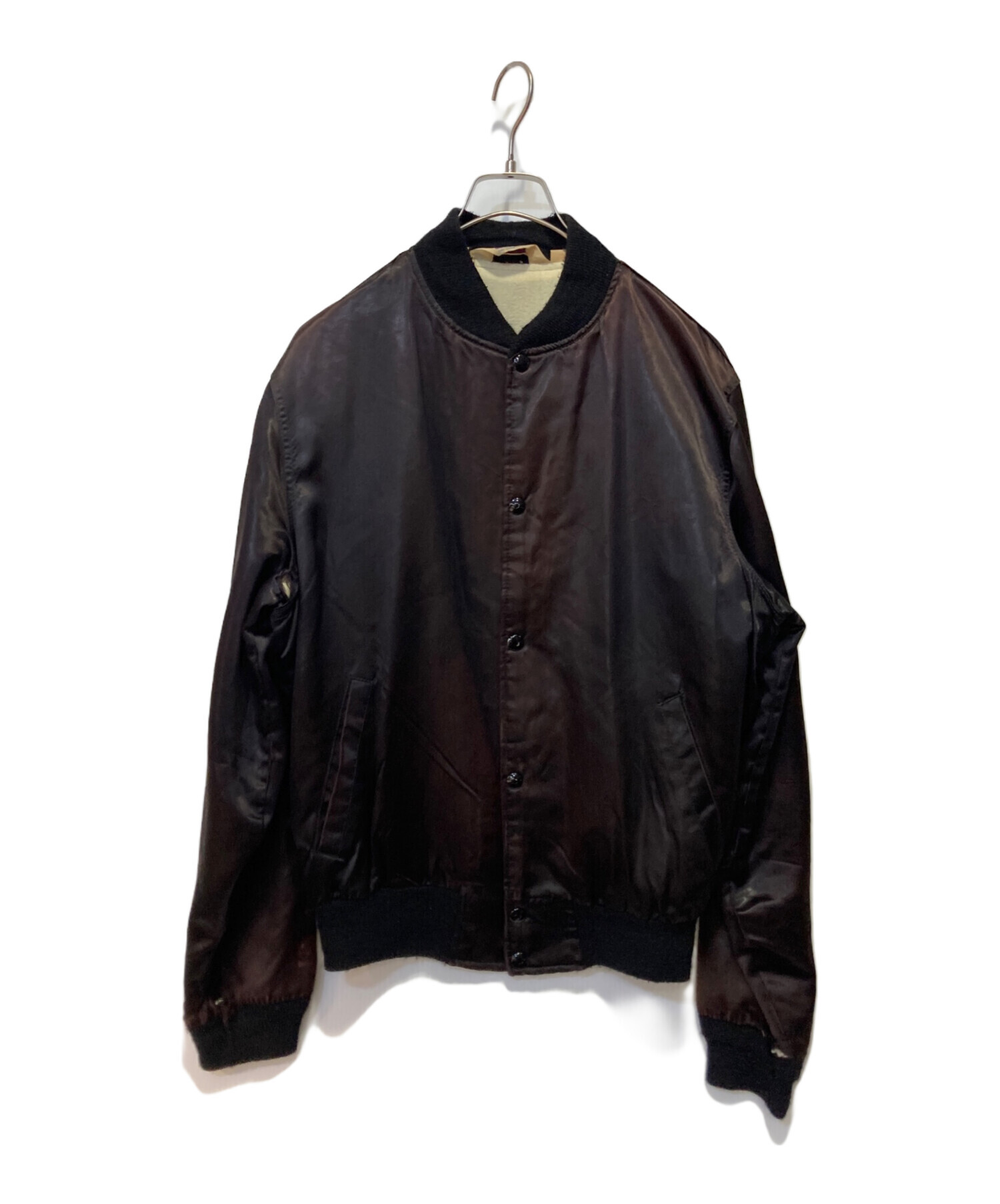 中古・古着通販】USED (ユーズド) ブルゾン ブラック サイズ:L 