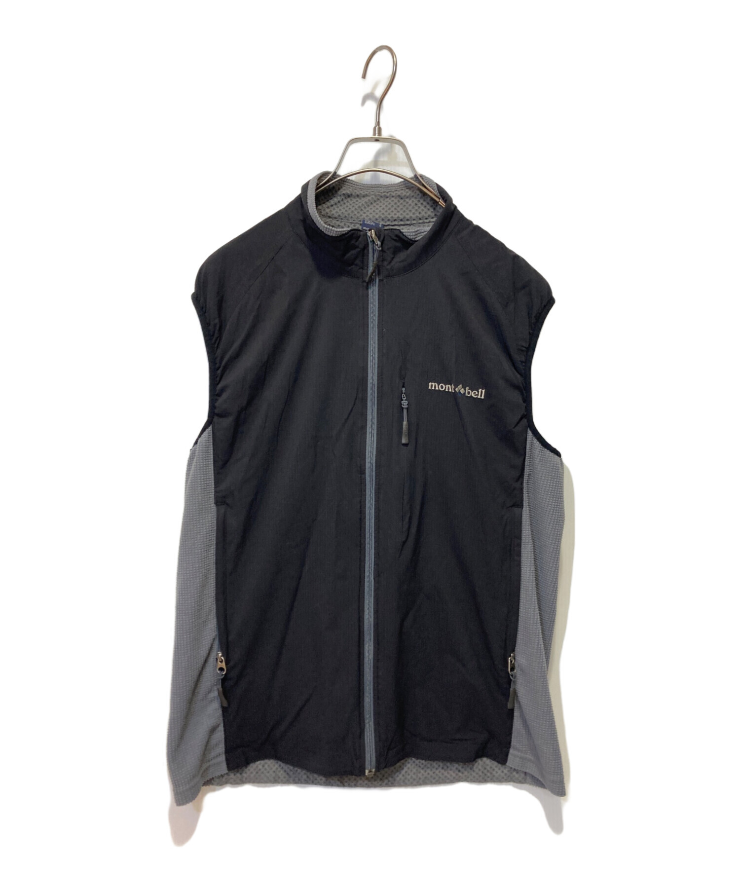 中古・古着通販】mont-bell (モンベル) ライトシェルベスト ブラック