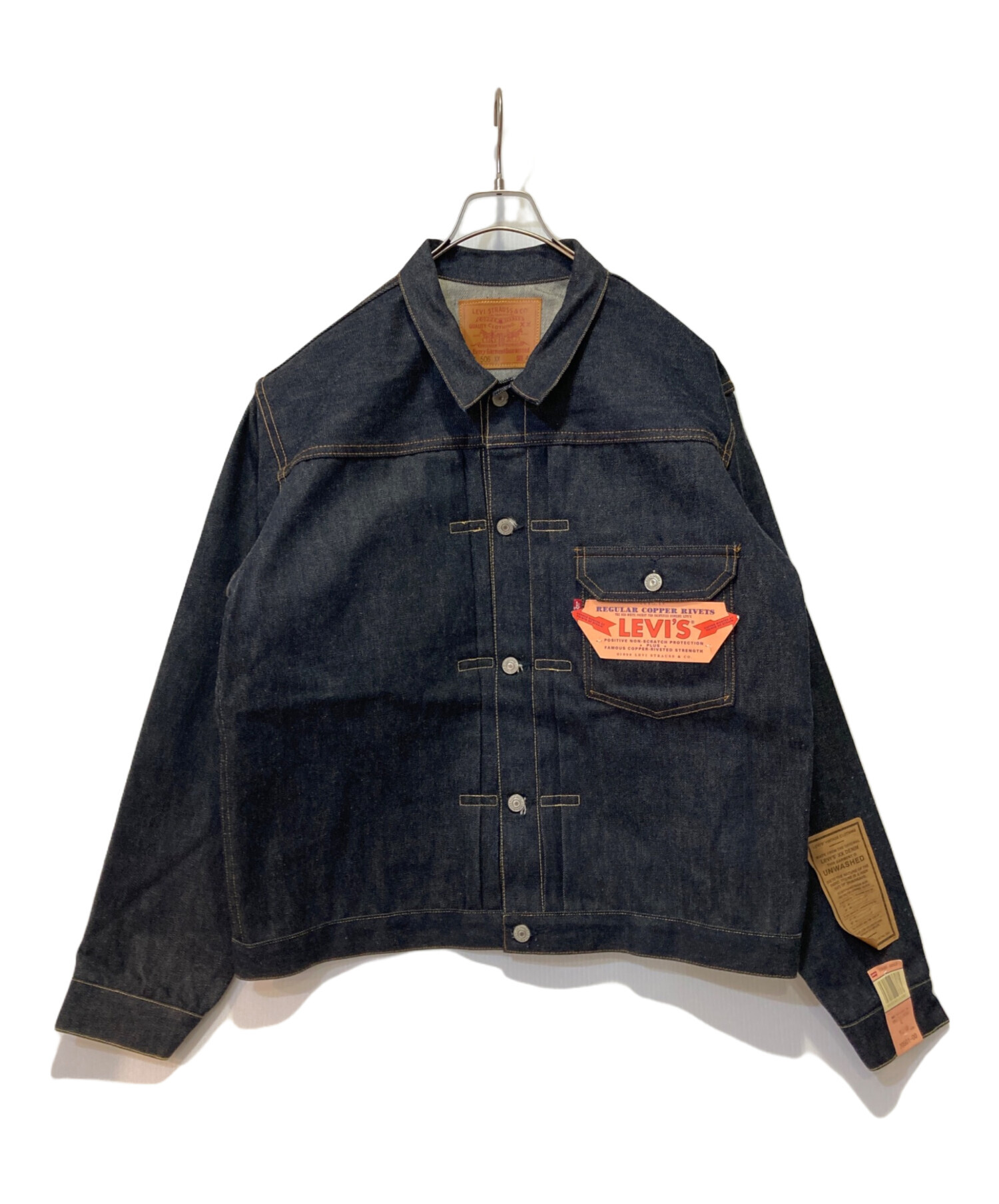 LEVI'S 90’s 506XX 1ST復刻版サイズ44 70501 0003 LEVI'S(リーバイス) 506XX 復刻 米国製 USA製 1st ファースト 裏ボタン