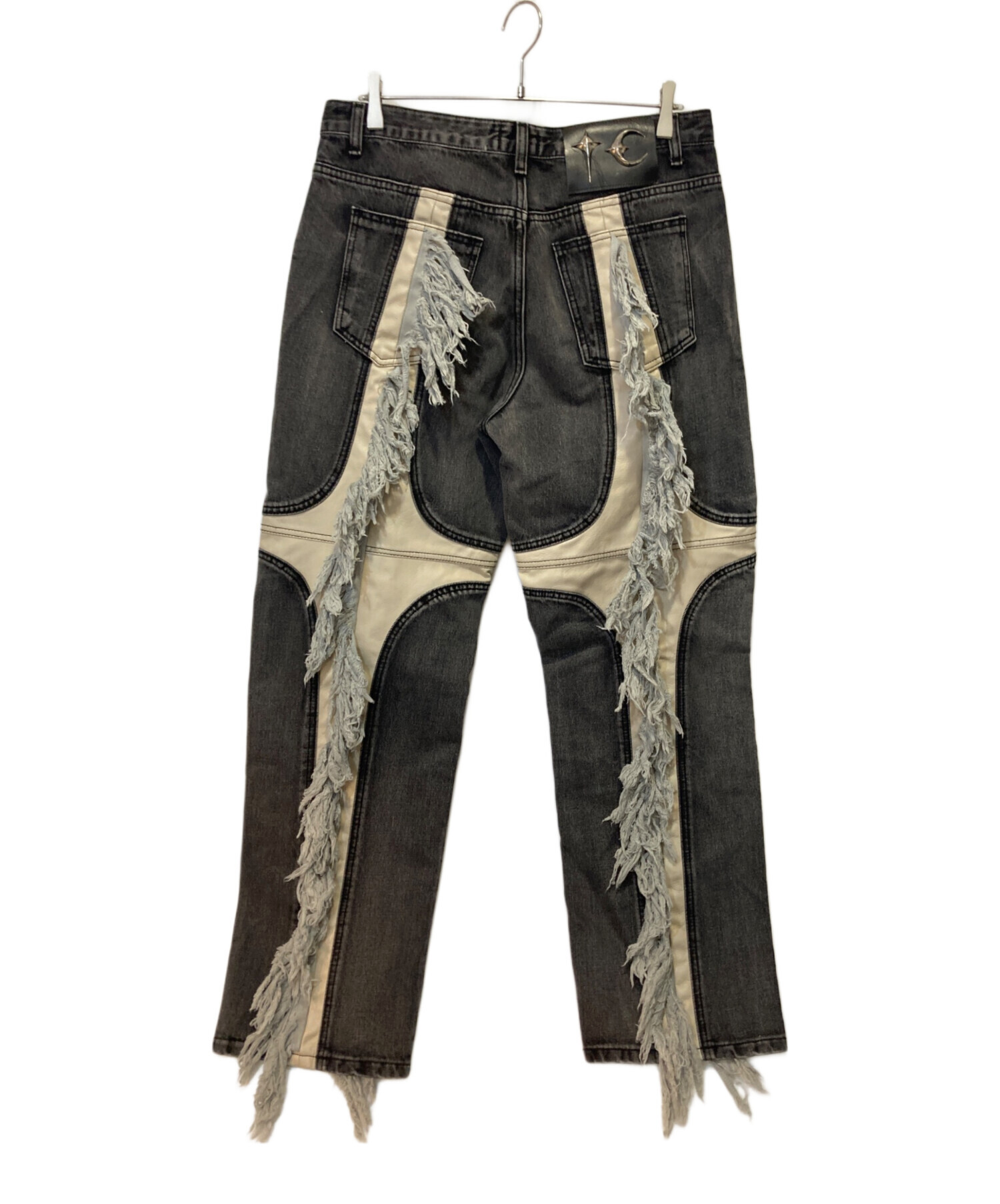 中古・古着通販】THUG CLUB (サグ クラブ) Mohican Leather Denim