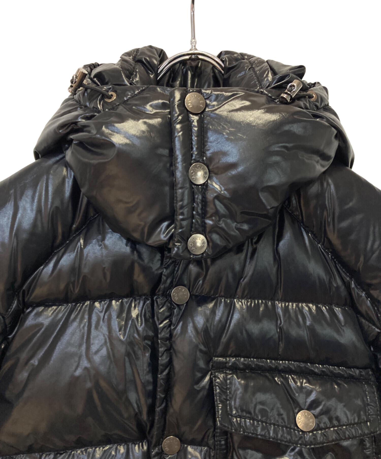 中古・古着通販】MONCLER (モンクレール) ダウンジャケット ブラック