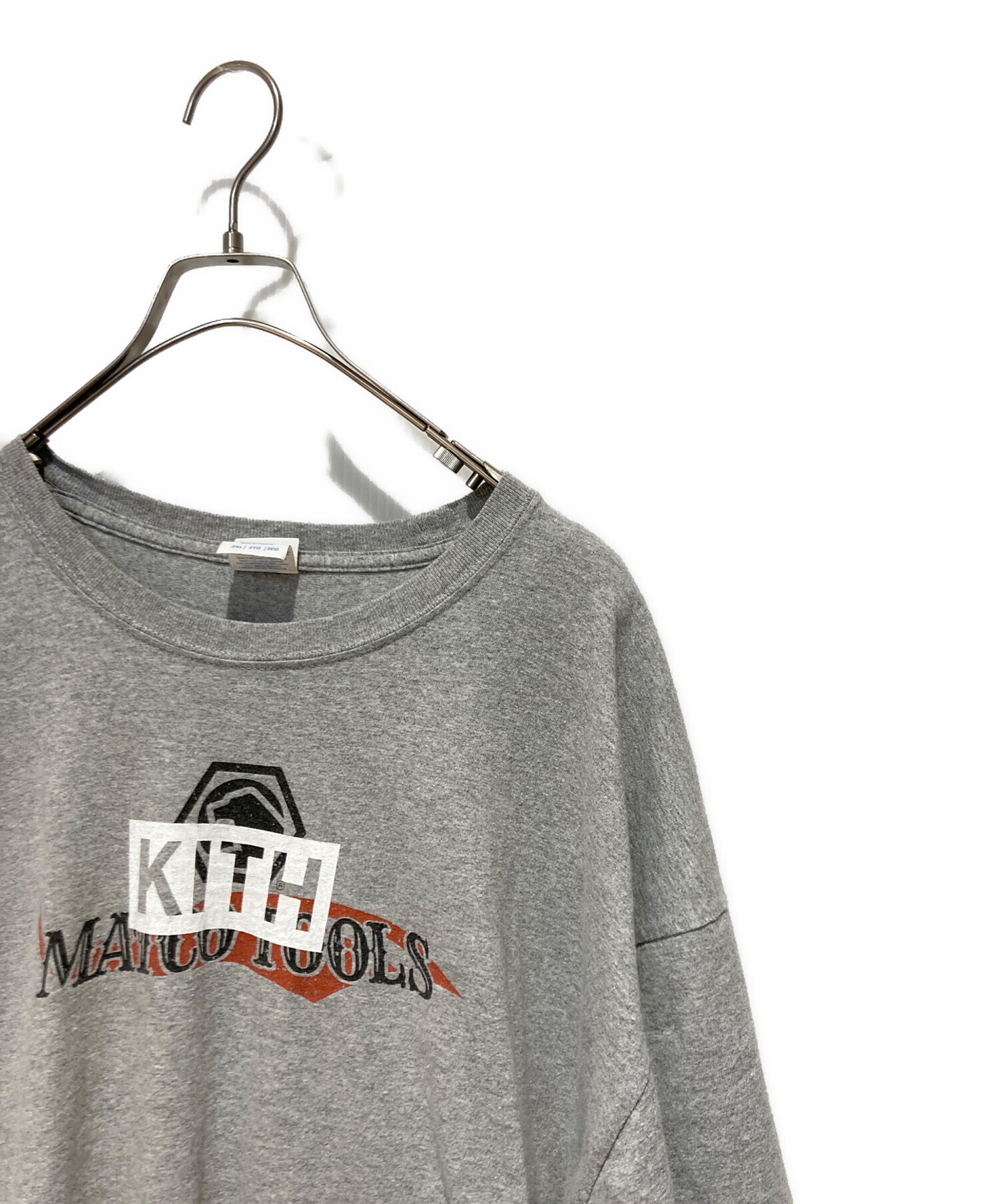 新品未使用)XXL KITH SS Tシャツ 中古・古着通販】KITH (キス) プリントTシャツ グレー サイズ:2XL