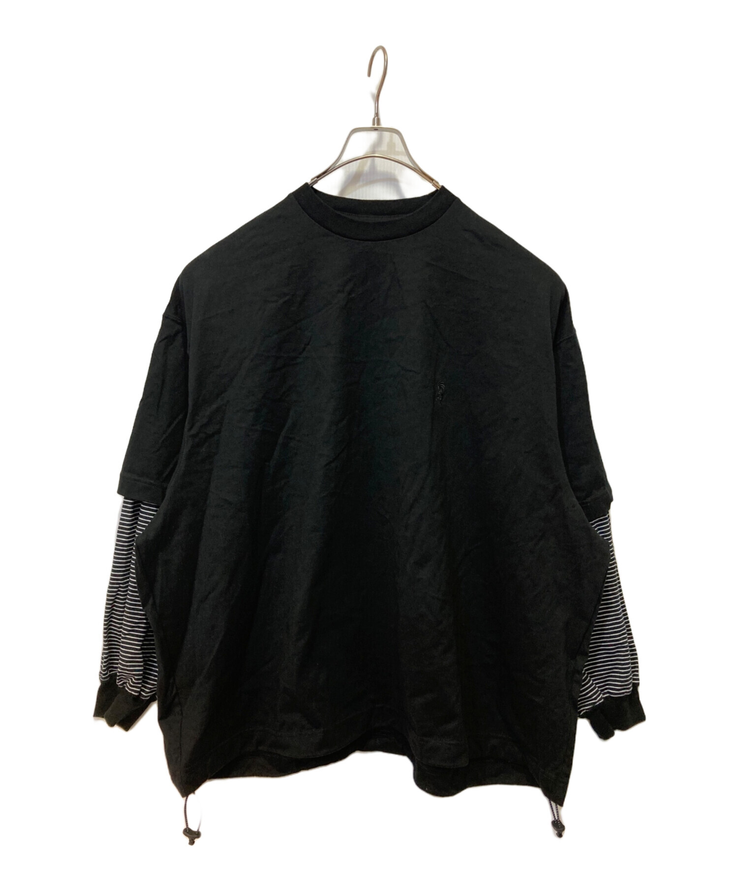 中古・古着通販】is-ness (イズネス) BALLOON LAYERED LONG SLEEVE T 