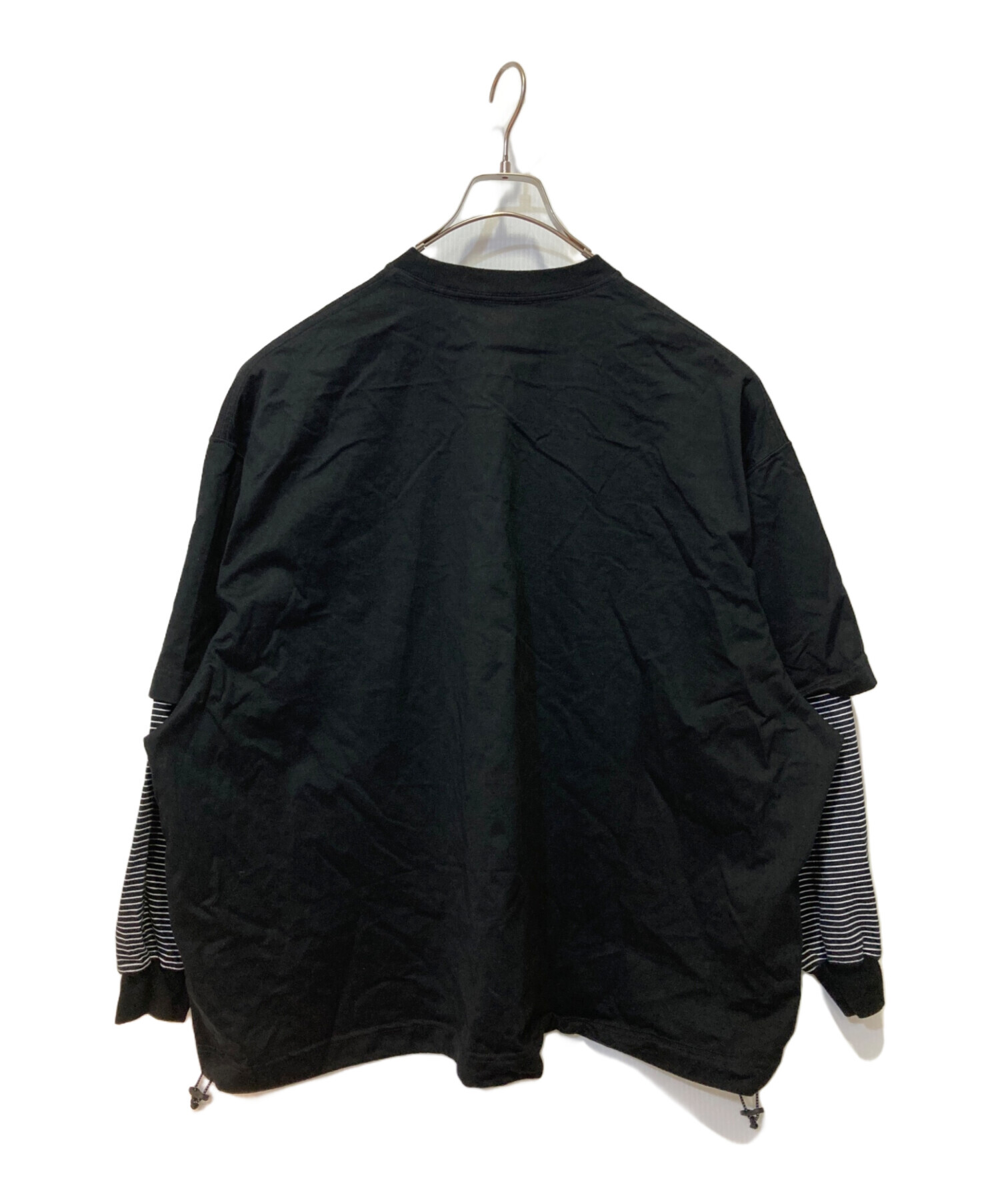 中古・古着通販】is-ness (イズネス) BALLOON LAYERED LONG SLEEVE T 