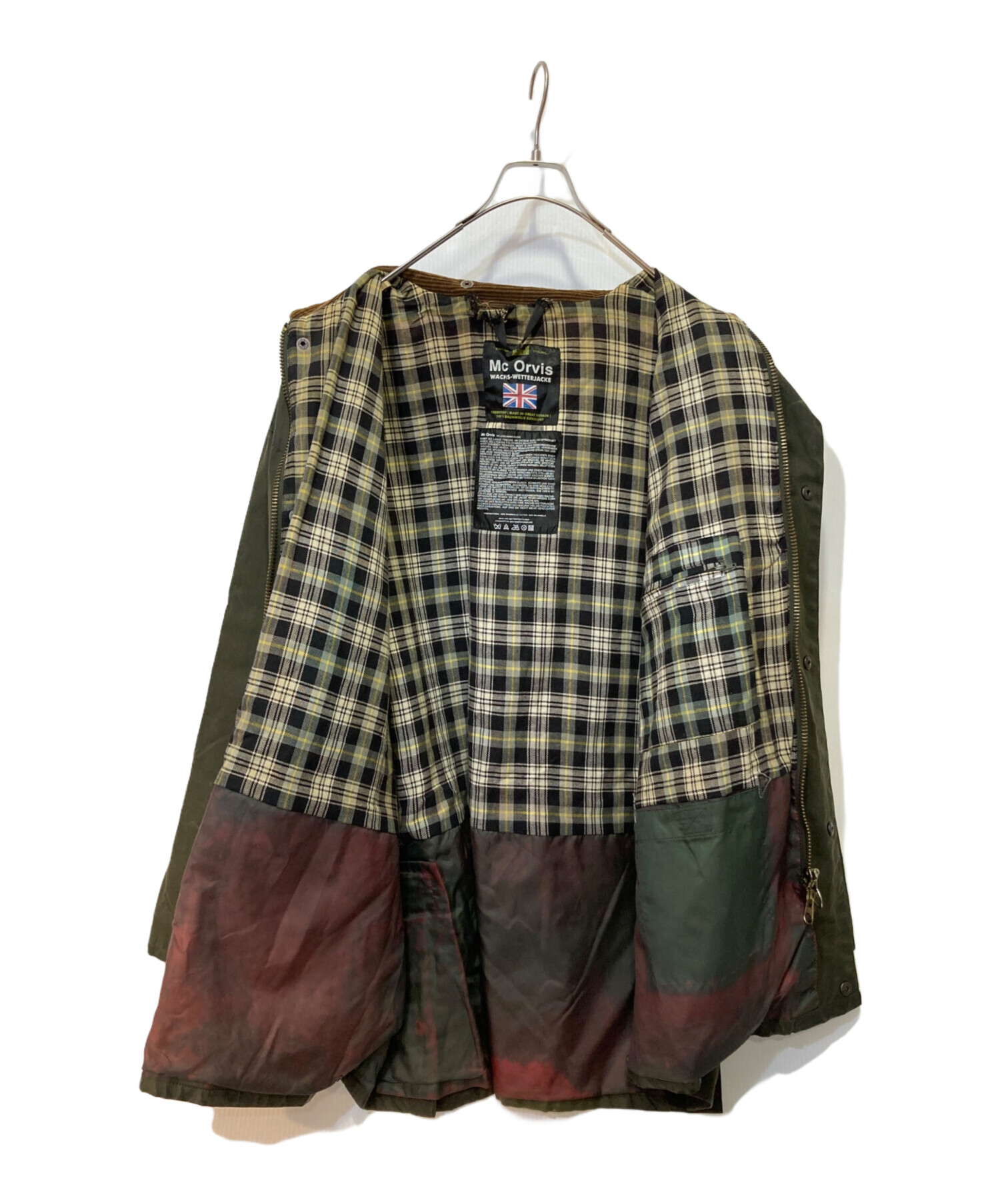 中古・古着通販】mc orvis (マックオルビス) カバーオール オリーブ