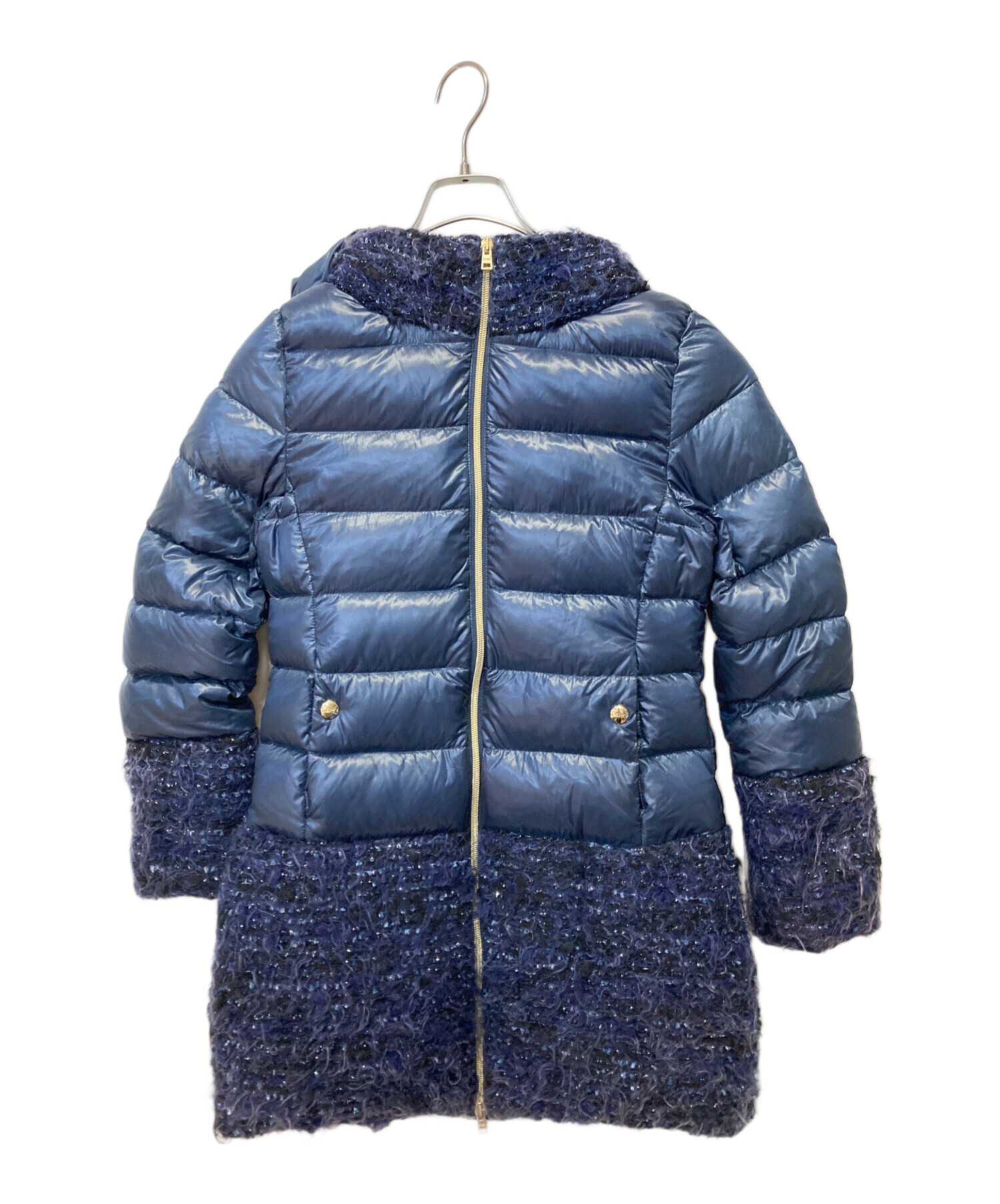 中古・古着通販】HERNO (ヘルノ) ダウンコート ネイビー サイズ:12A 