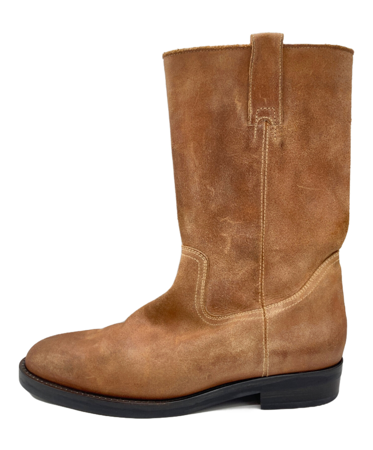 中古・古着通販】BUTTERO (ブッテロ) ペコスブーツ ブラウン サイズ:43