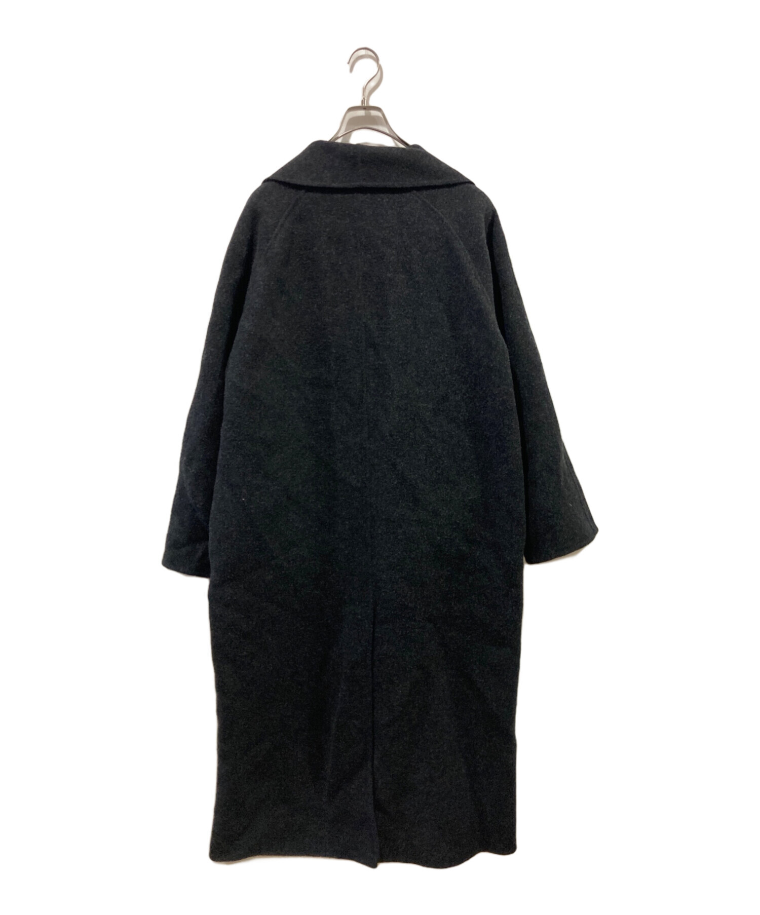 中古・古着通販】LIDnM (リドム) SHAWL COLLAR REVER COAT ブラック