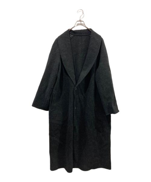 中古・古着通販】LIDnM (リドム) SHAWL COLLAR REVER COAT ブラック