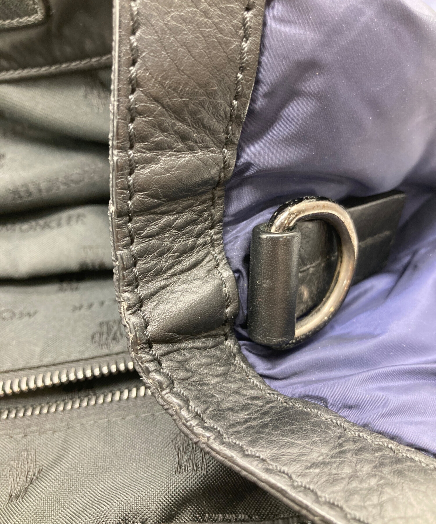 中古・古着通販】MONCLER (モンクレール) キルティングトートバッグ