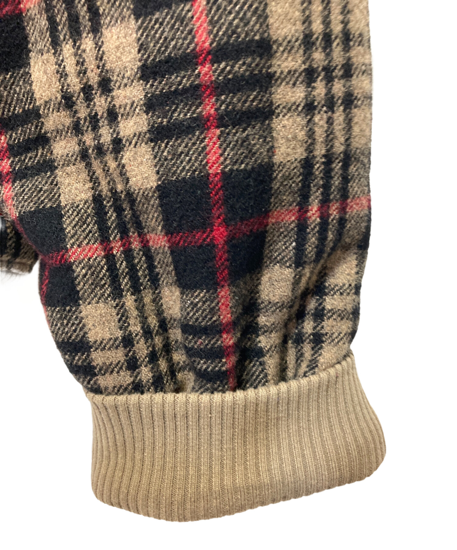 中古・古着通販】stussy (ステューシー) OLDチェックスタジャン