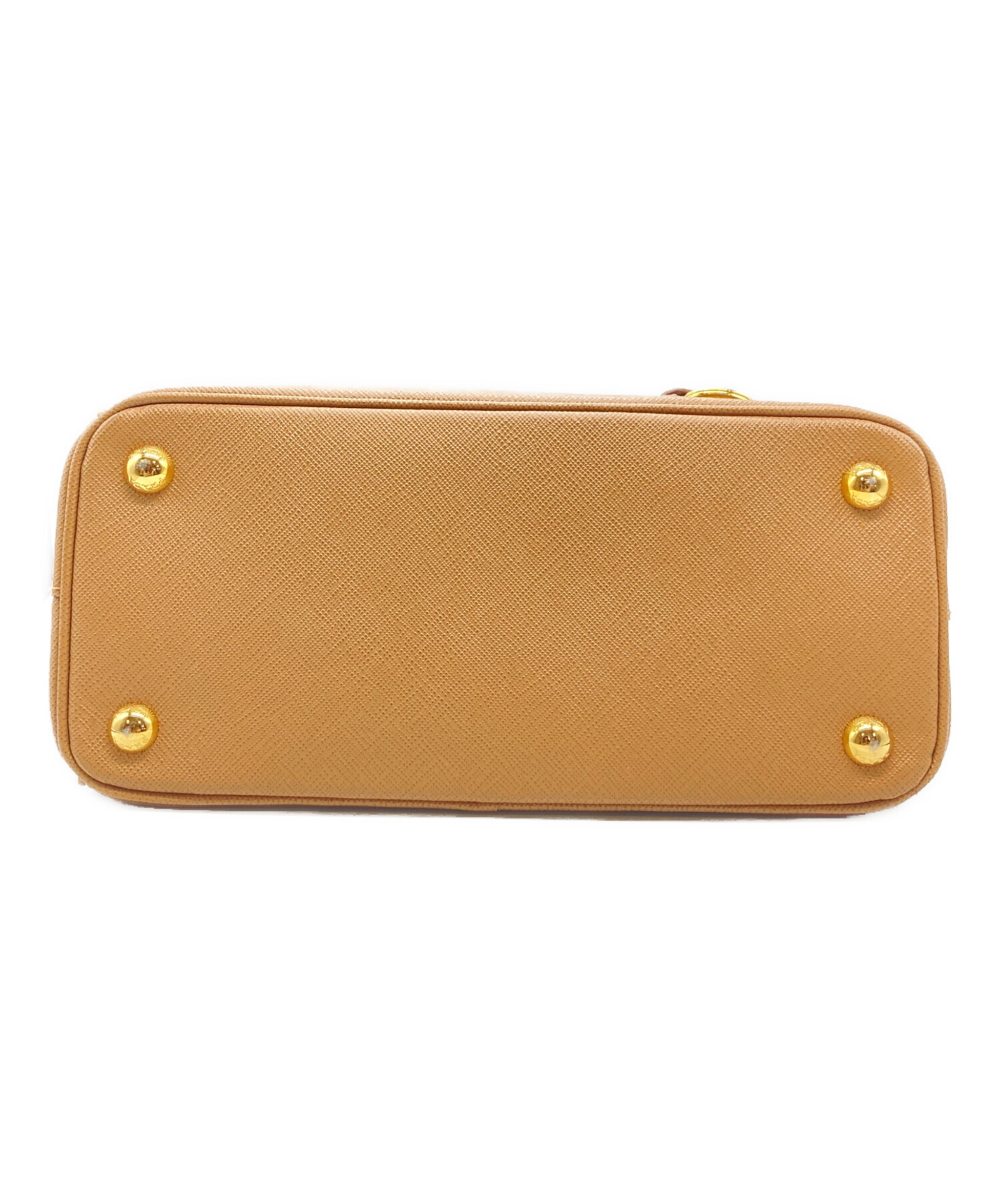 プラダ ベージュカラーショルダーストラップ付きで2WAY♪ 中古・古着通販】PRADA (プラダ) 2WAYショルダーバッグ ベージュ