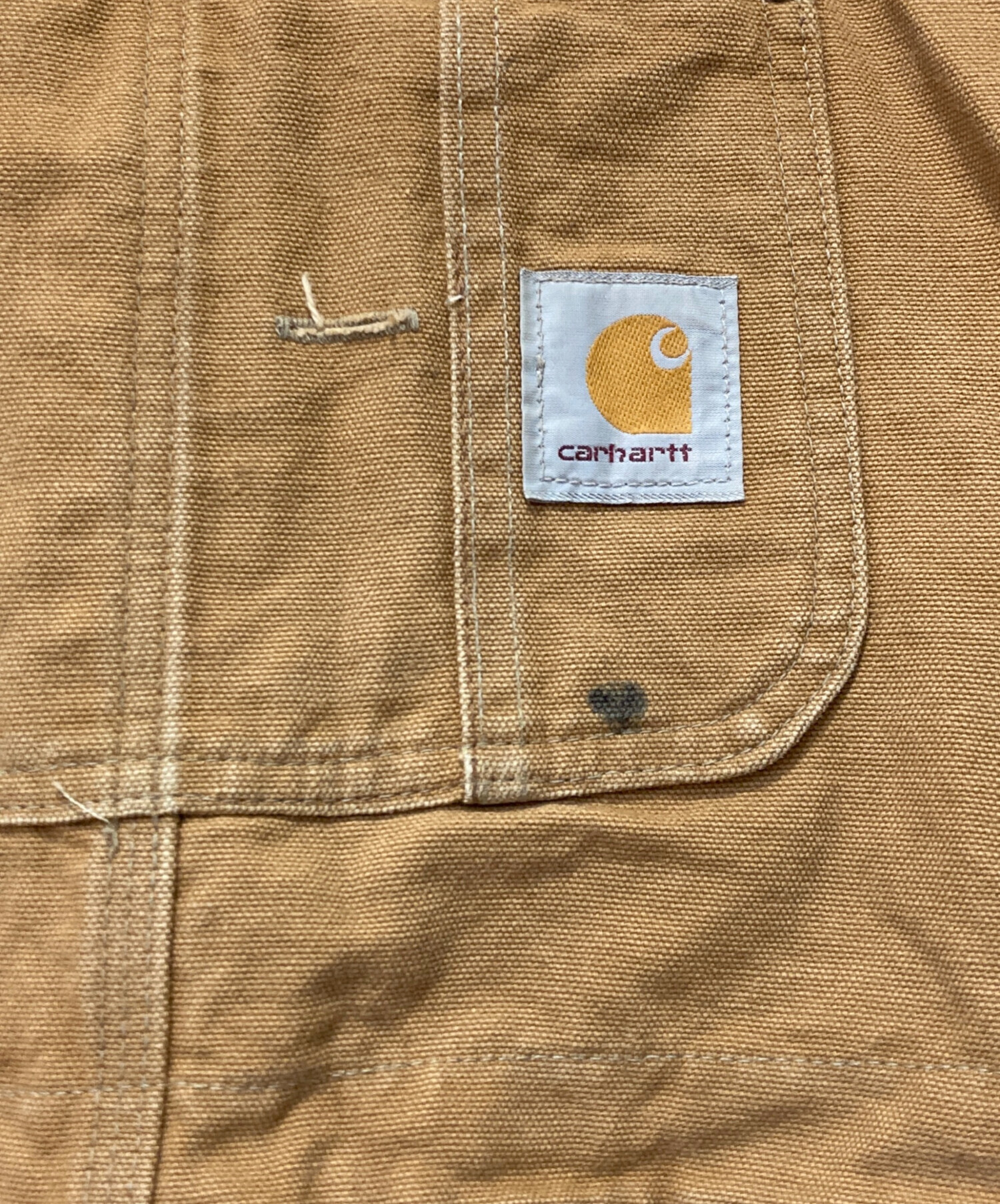中古・古着通販】CarHartt (カーハート) オーバーオール ベージュ
