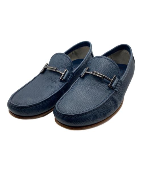 中古・古着通販】TOD'S (トッズ) ビットローファー ネイビー