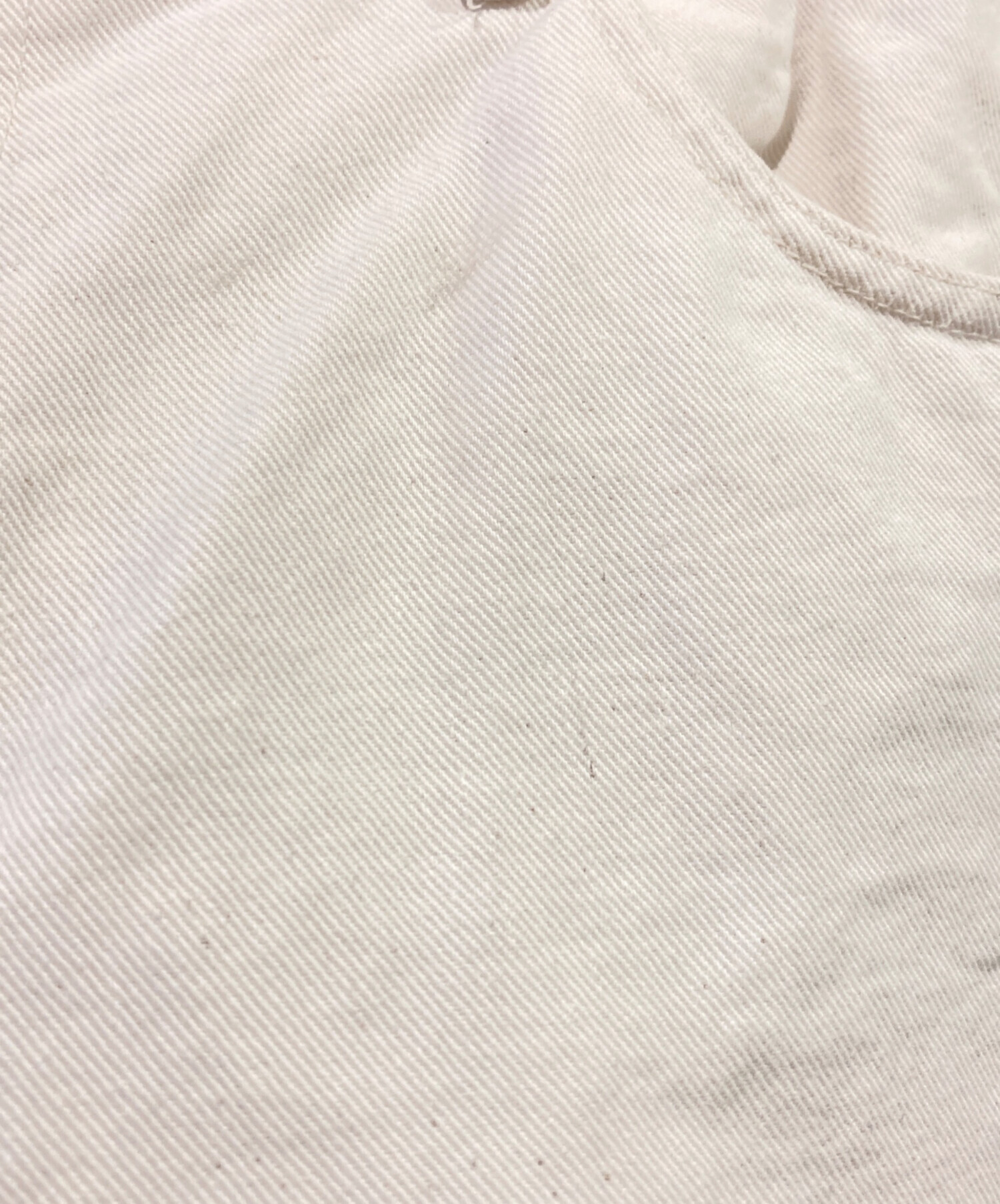 中古・古着通販】RRL (ダブルアールエル) ワイドデニムパンツ ホワイト