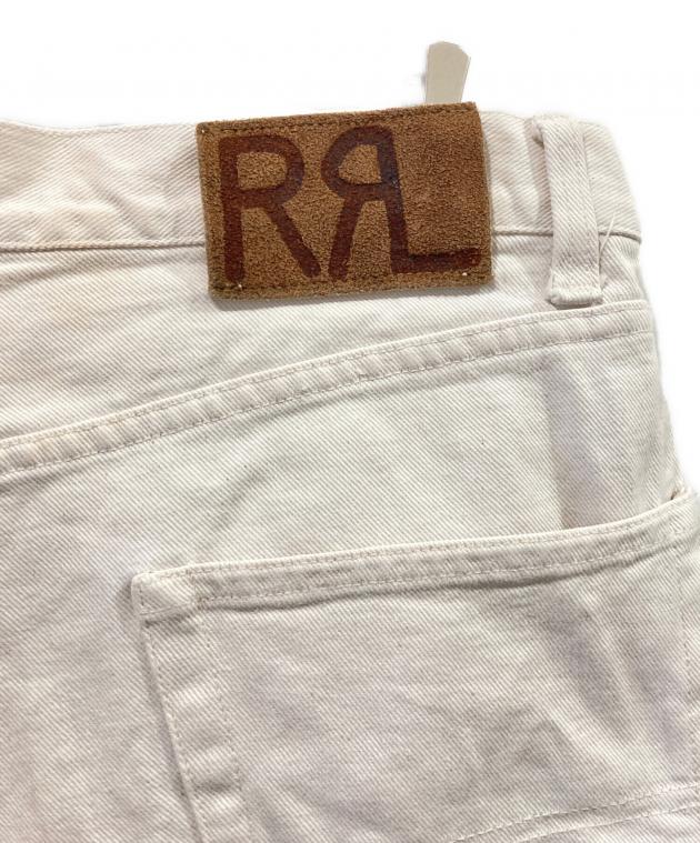 中古・古着通販】RRL (ダブルアールエル) ワイドデニムパンツ ホワイト