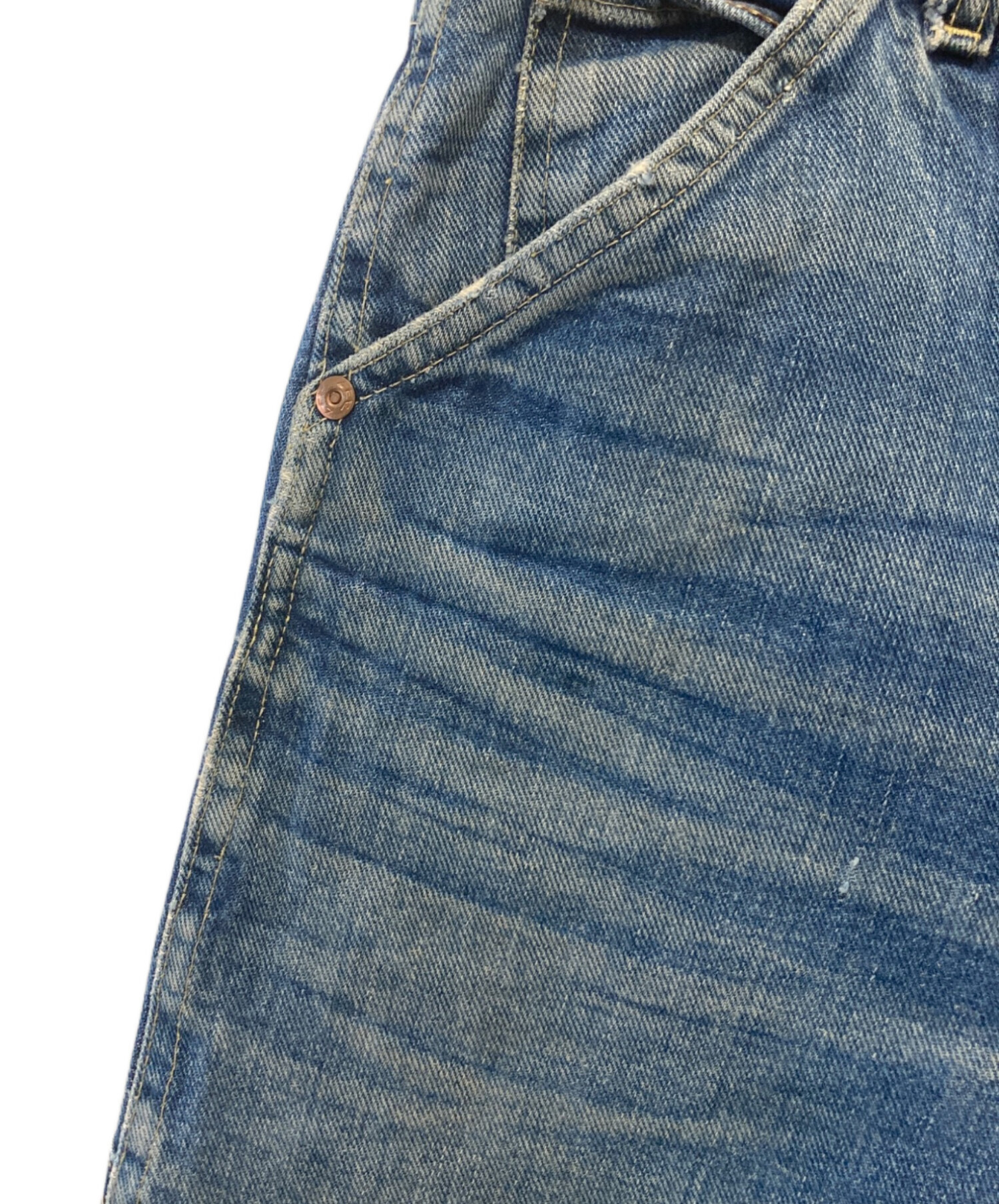 60s lee ロガーパンツ　ロングL sanforized 中古・古着通販】LEE (リー) 70's ロガーパンツ インディゴ