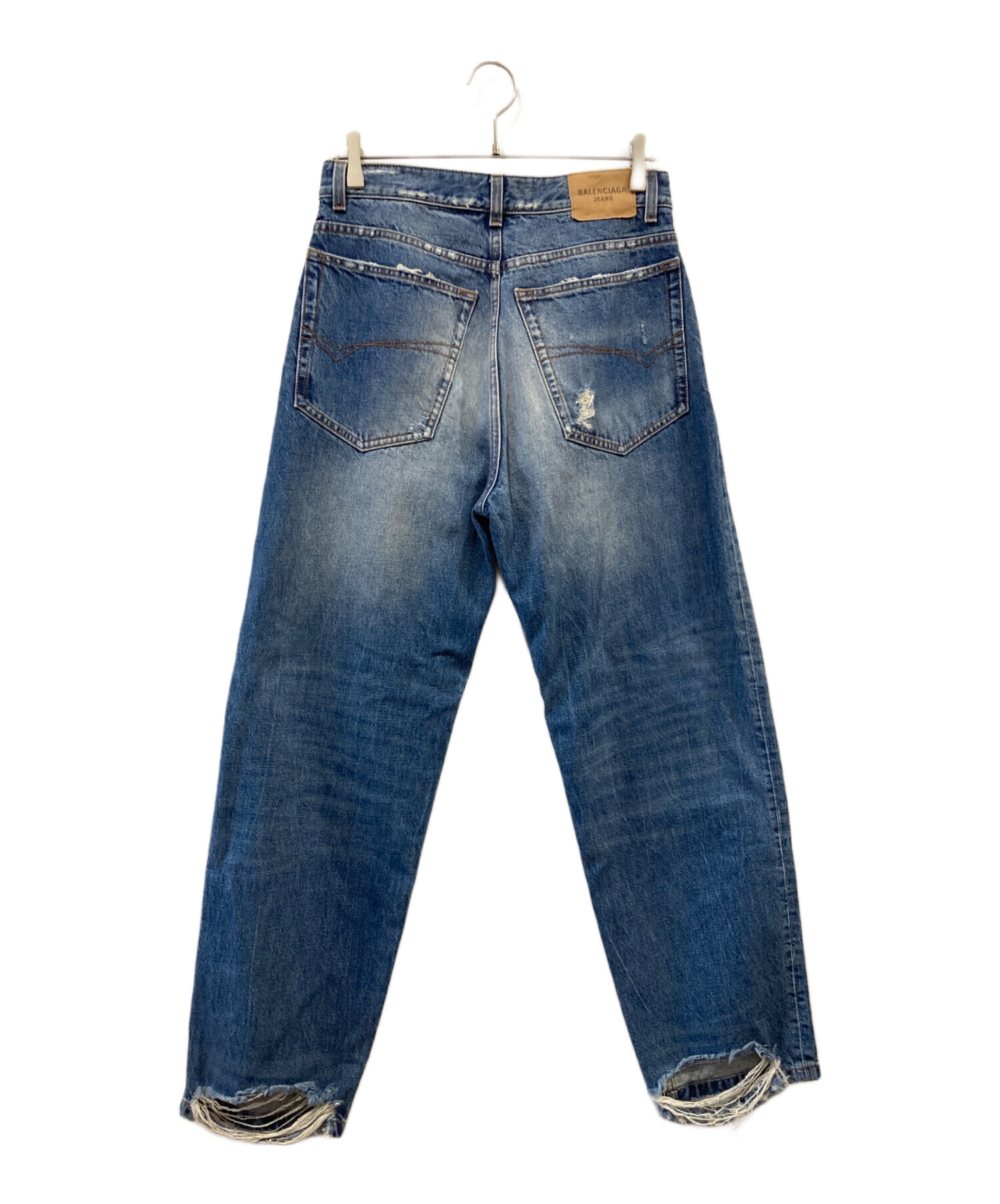 中古・古着通販】BALENCIAGA (バレンシアガ) 裾クラッシュ ダメージ