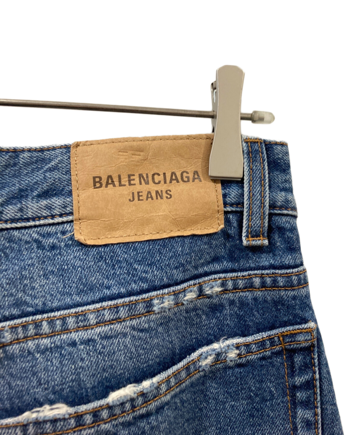 中古・古着通販】BALENCIAGA (バレンシアガ) 裾クラッシュ ダメージ