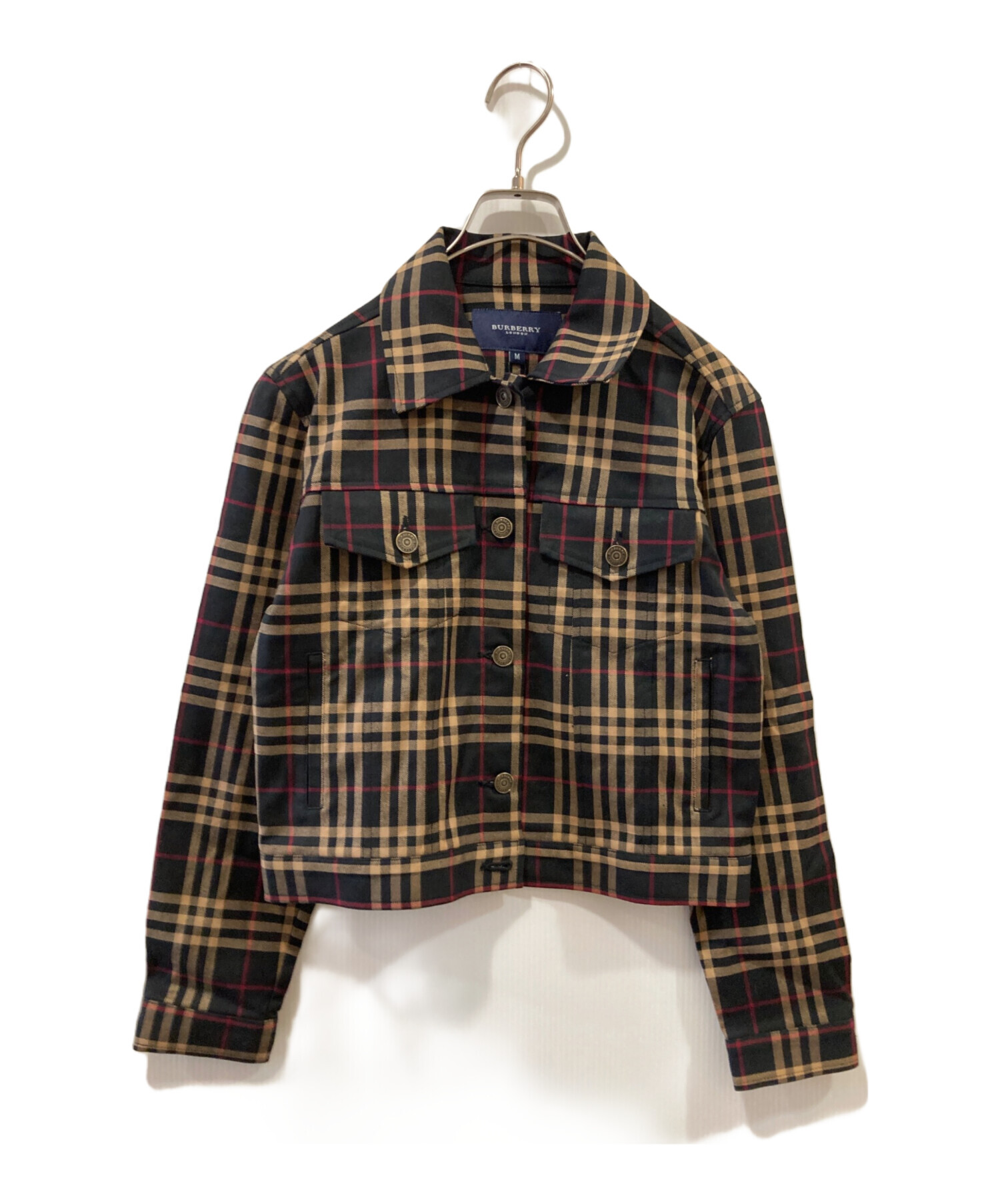 BURBERRY LONDON バーバリー ノバチェック ジャケット シャドー 中古・古着通販】BURBERRY LONDON (バーバリーロンドン) ノバチェック