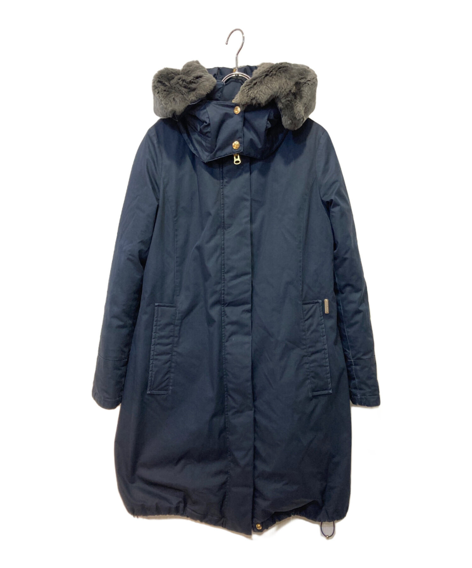 中古・古着通販】WOOLRICH (ウールリッチ) ダウンコート ネイビー 