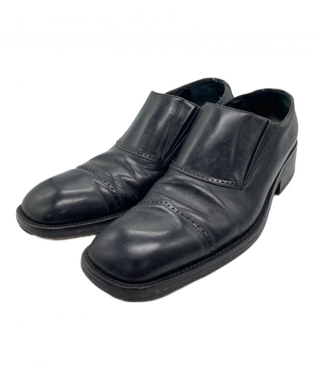 中古・古着通販】GUCCI (グッチ) シューズ ブラック サイズ: 9 1/2