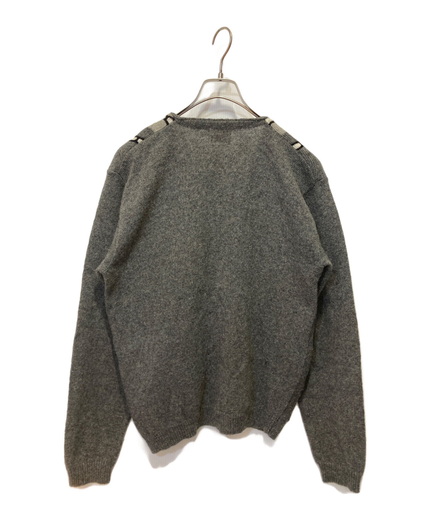 中古・古着通販】USED (ユーズド) モヘヤ混カーディガン ベージュ 