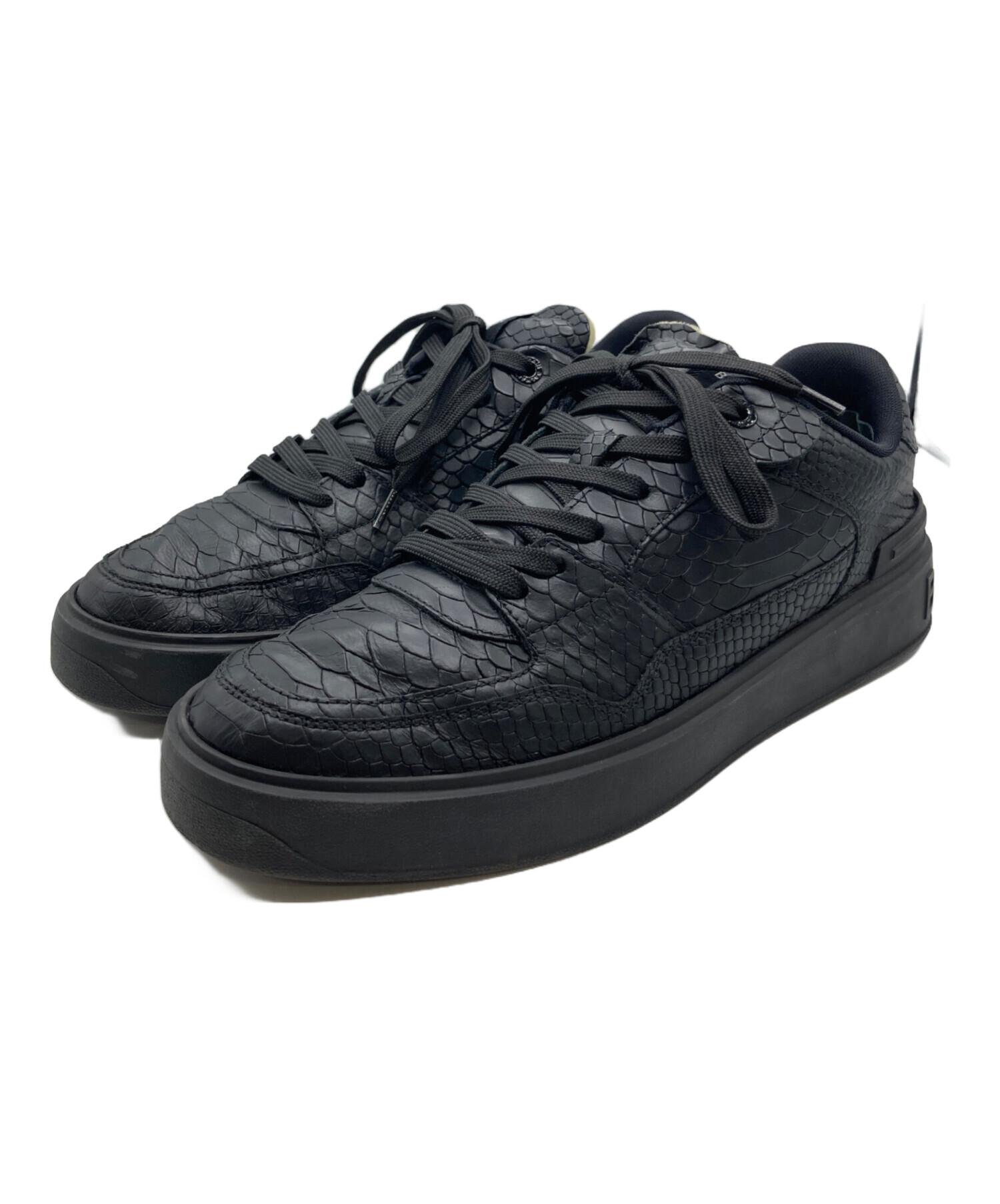中古・古着通販】BALMAIN (バルマン) B-Court ブラック サイズ:42 