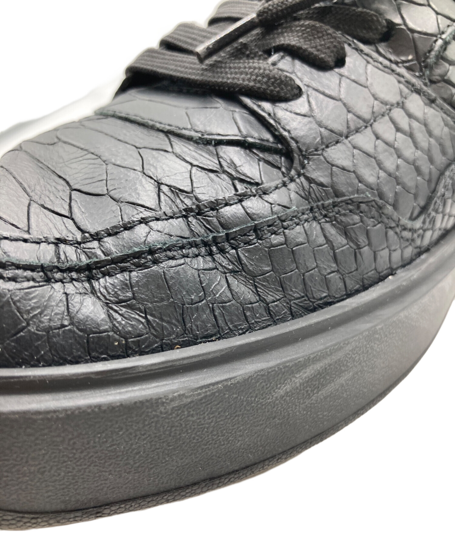 中古・古着通販】BALMAIN (バルマン) B-Court ブラック サイズ:42 