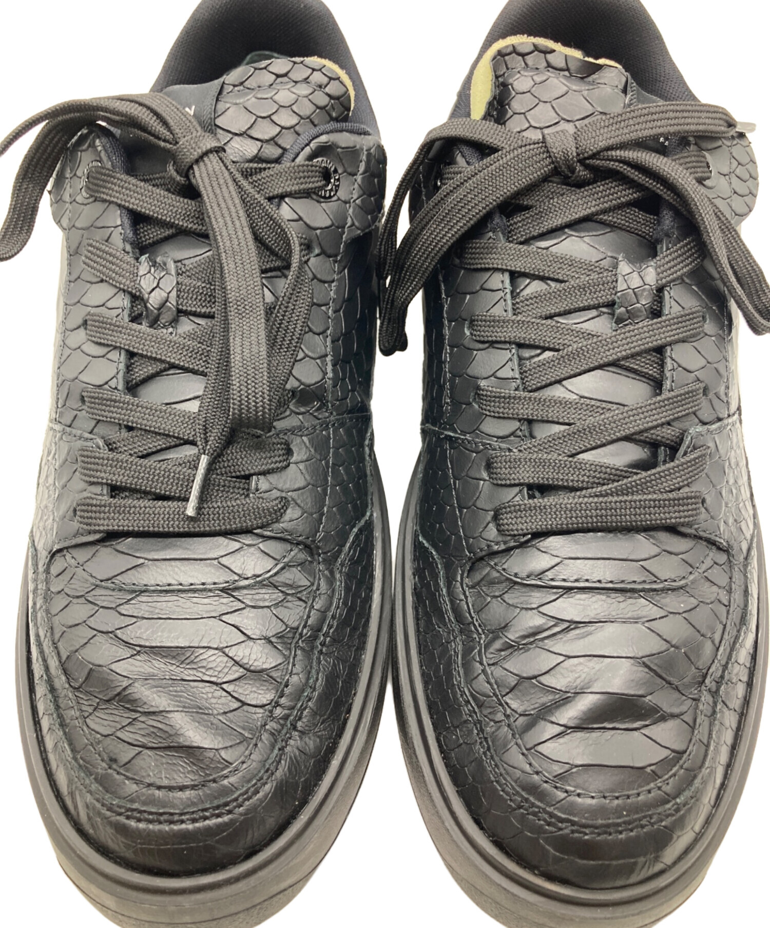 中古・古着通販】BALMAIN (バルマン) B-Court ブラック サイズ:42 