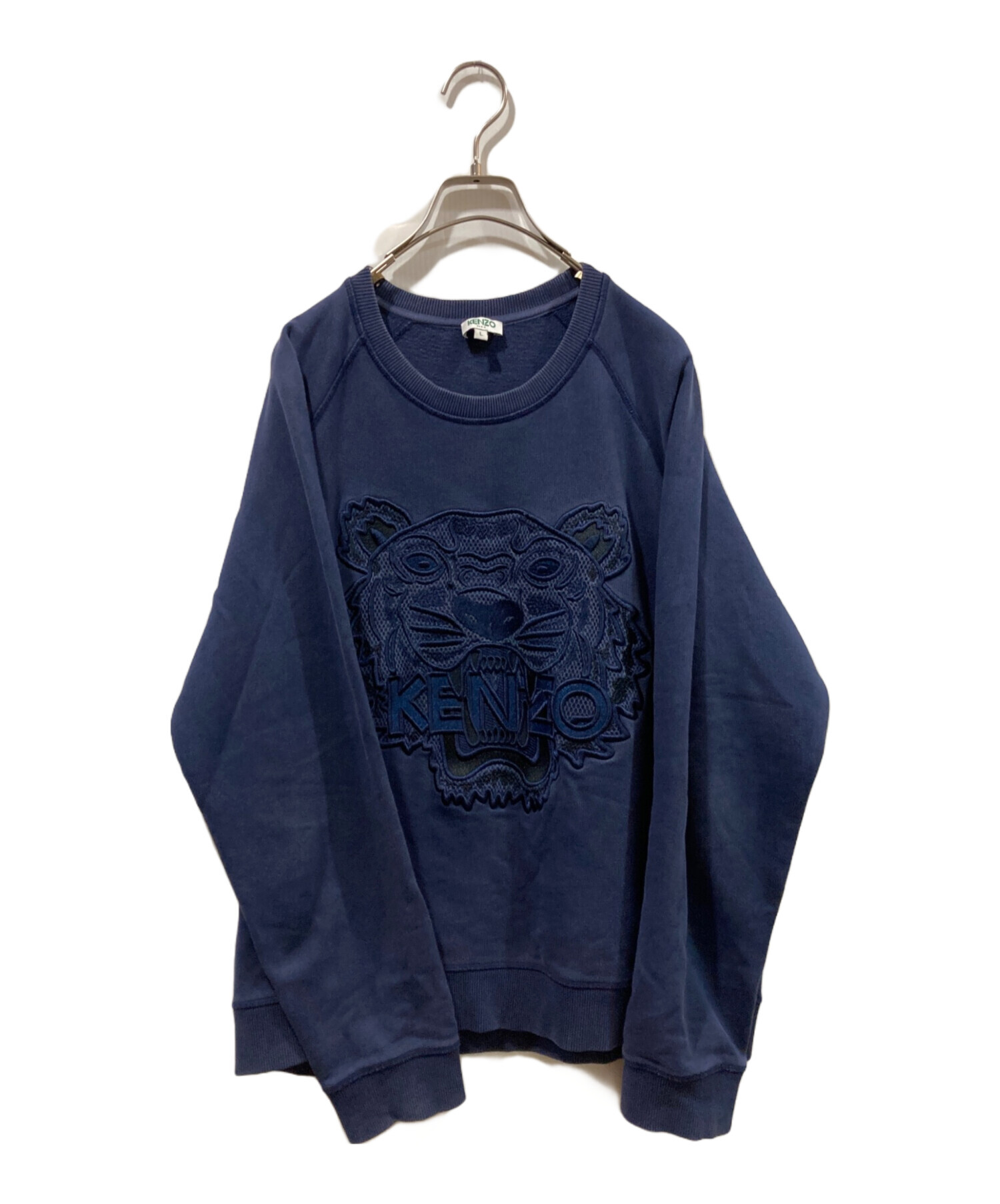 中古・古着通販】KENZO (ケンゾー) タイガーロゴ刺繍ラグラン