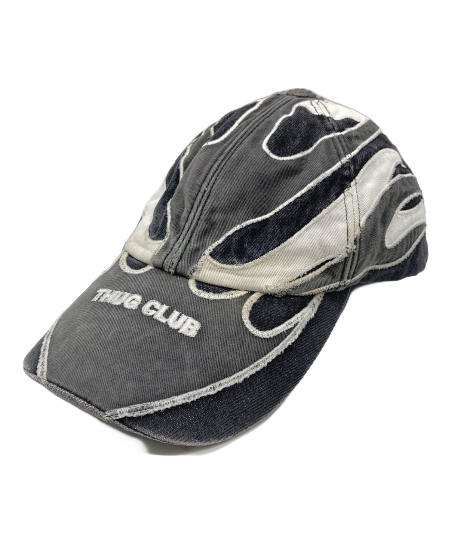 中古・古着通販】THUG CLUB (サグ クラブ) CHOPPER CAP ブラック