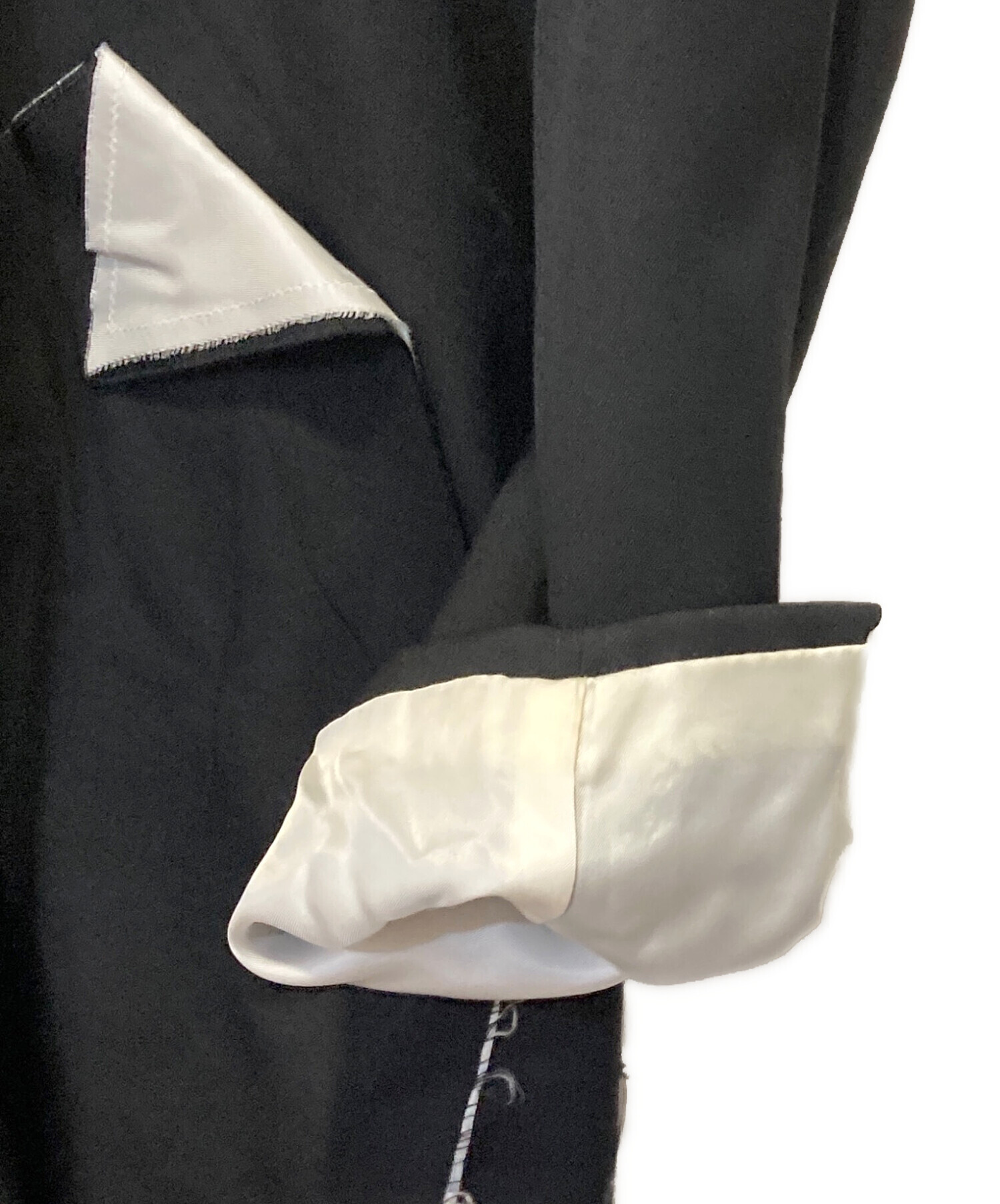 中古・古着通販】sulvam (サルバム) Classic over coat ブラック