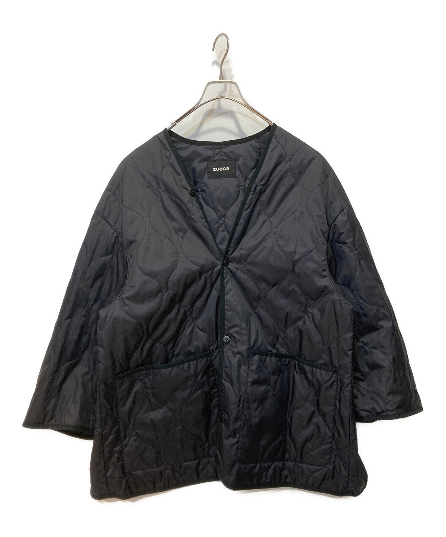 中古・古着通販】ZUCCA (ズッカ) 3wayアウター/コート ブラック サイズ 