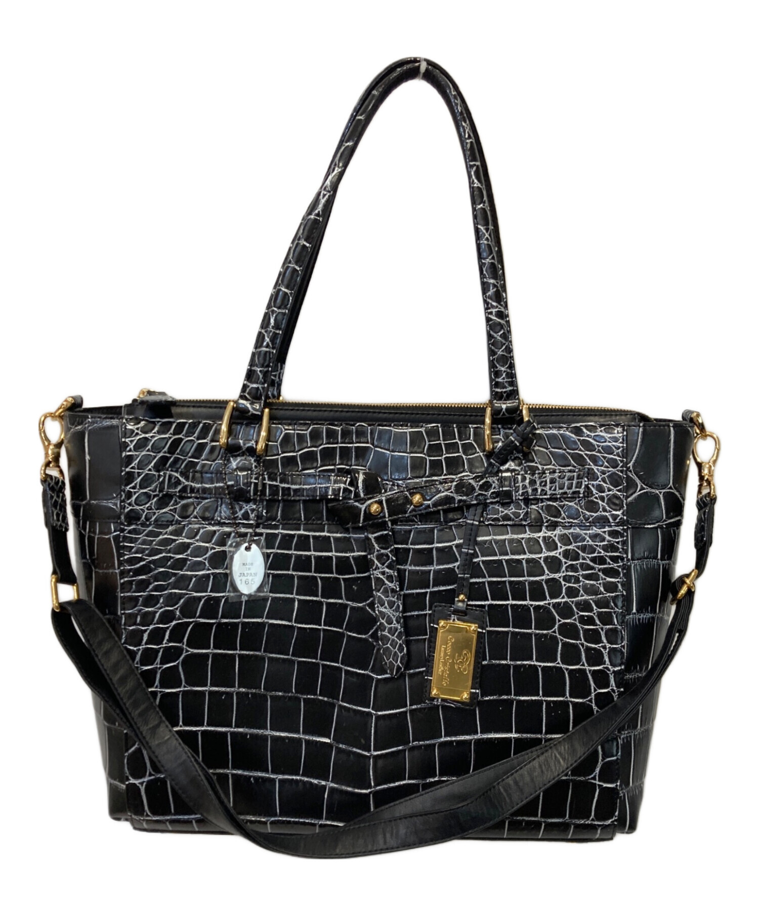 JRA認定 COCCO コッコクリスターロ COCCO CRISTALLO ハンドバッグ 美品 