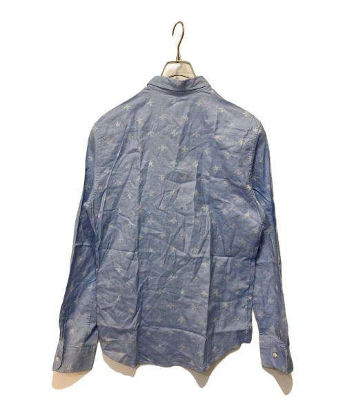 中古・古着通販】GUCCI (グッチ) BEE刺繍シャツ ブルー サイズ:41