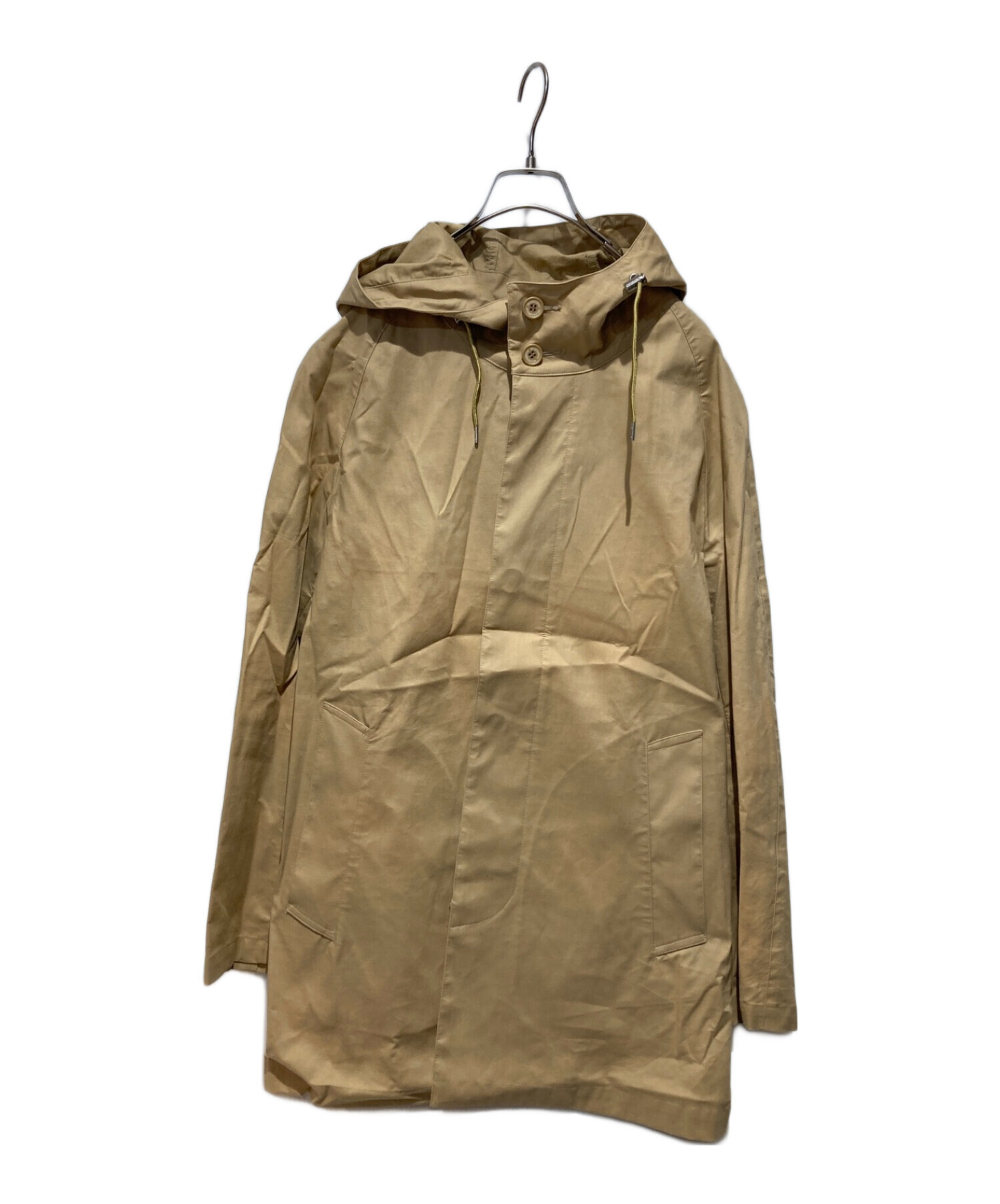 美品！トラディショナルウェザーウェア　フーデッドステンカラーコート　L　ベージュ 中古・古着通販】Traditional Weatherwear (トラディショナルウェザー