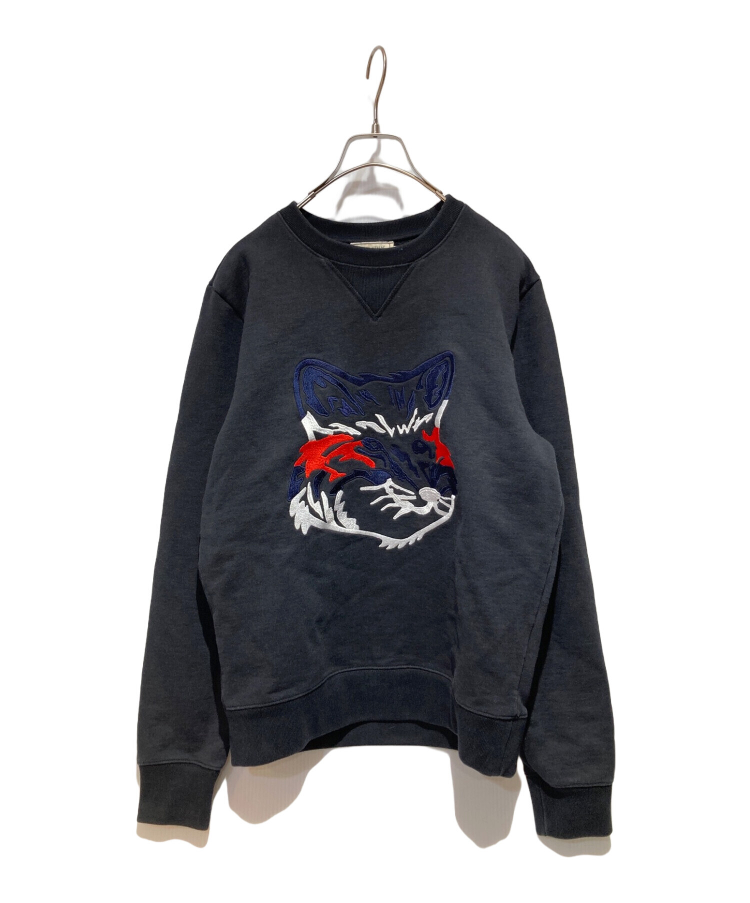 中古・古着通販】maison kitsune (メゾンキツネ) 刺繍スウェット
