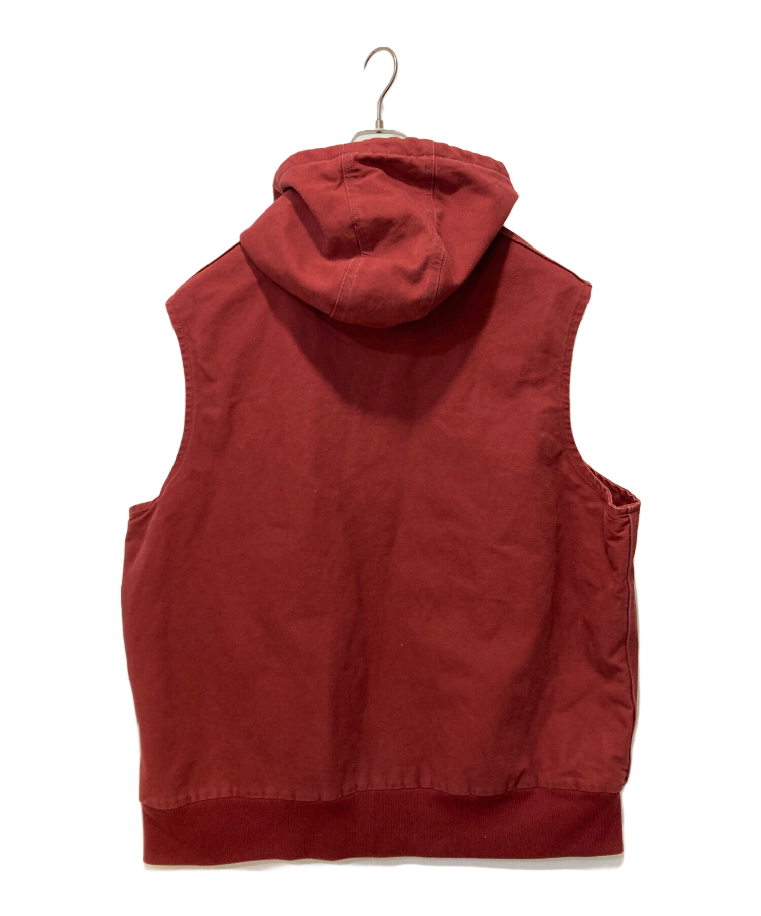 中古・古着通販】CarHartt (カーハート) フーデットベスト レッド