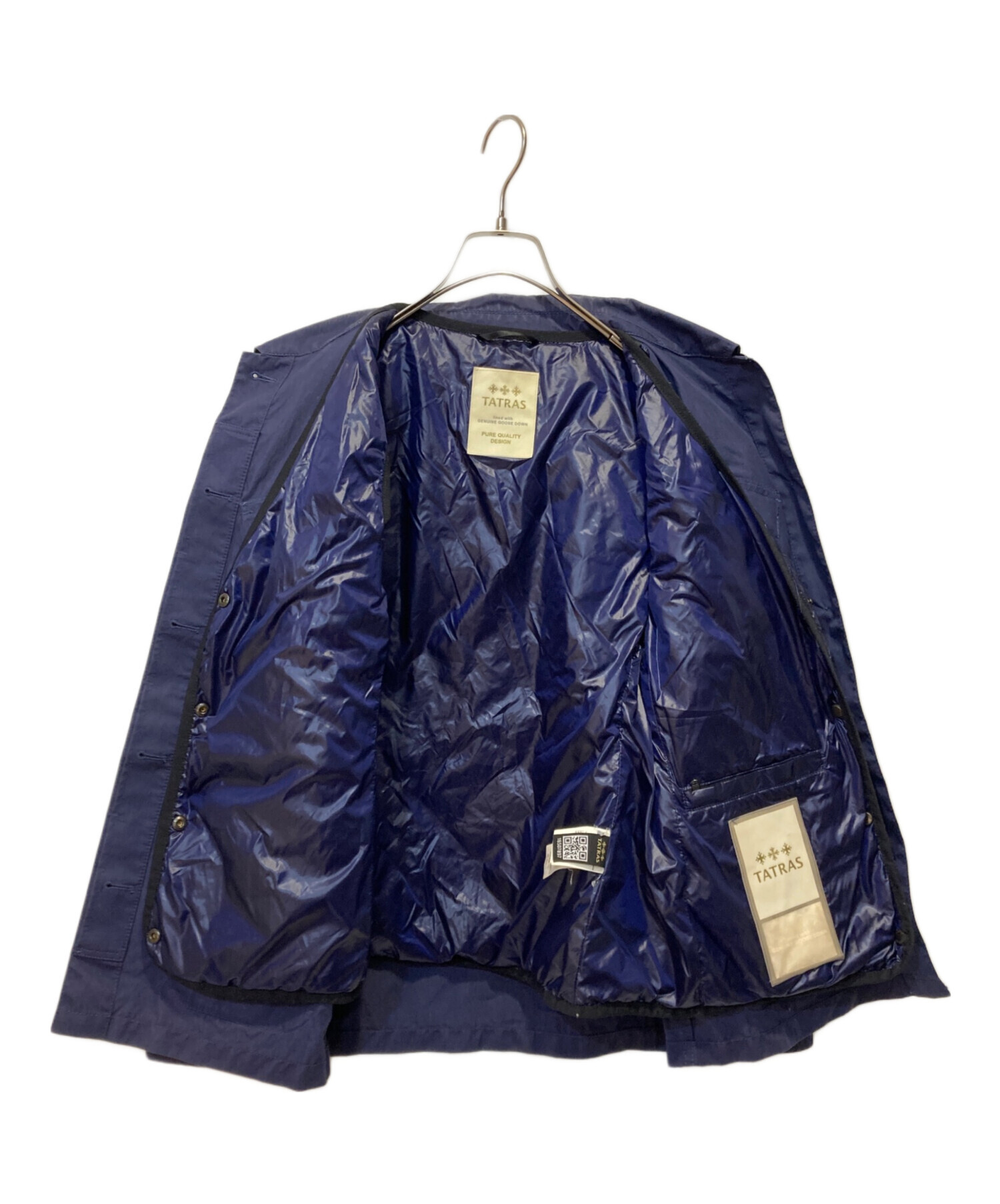 中古・古着通販】TATRAS (タトラス) インナーダウン付きサファリ 