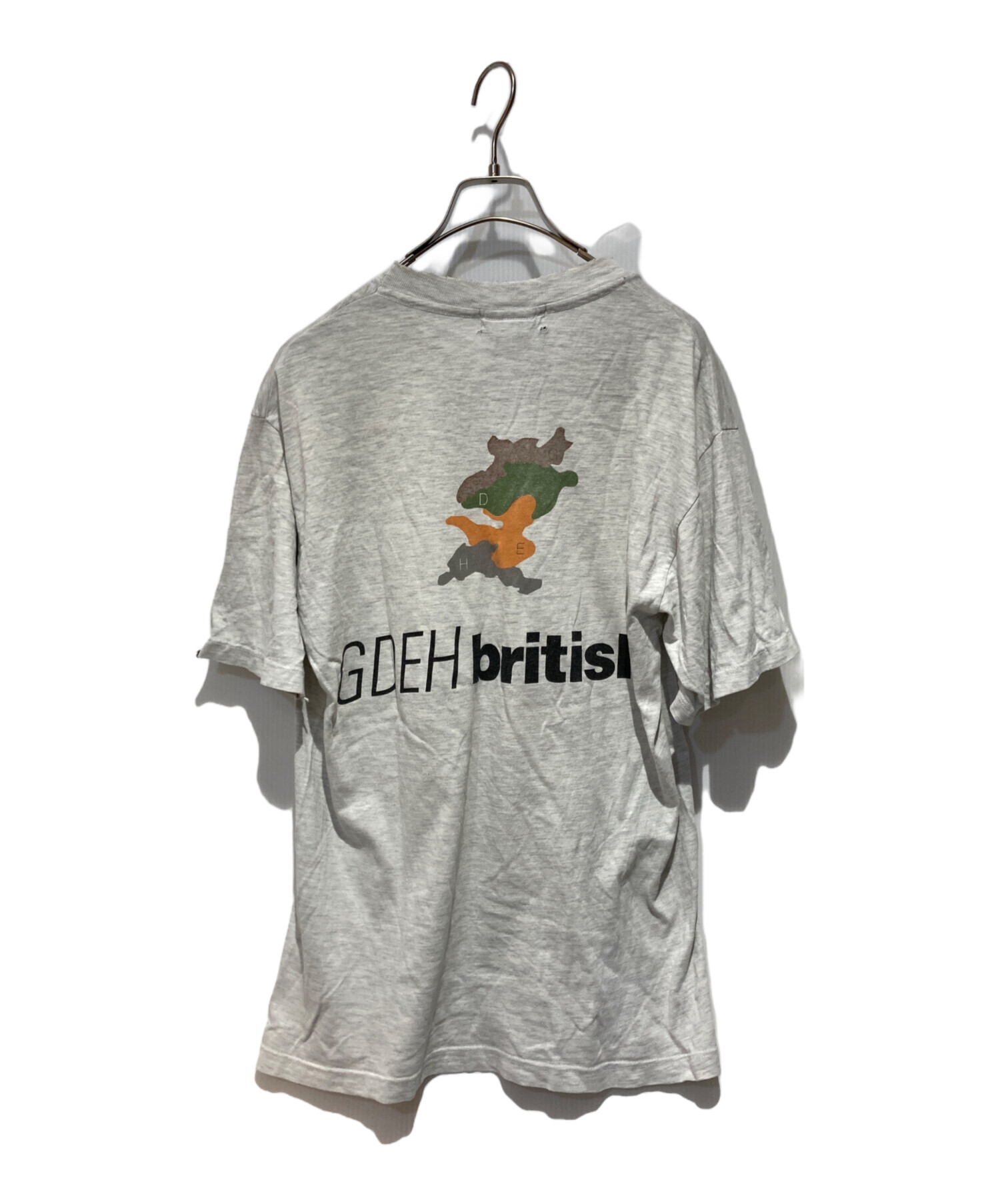 中古・古着通販】GOODENOUGH (グッドイナフ) プリントTシャツ グレー