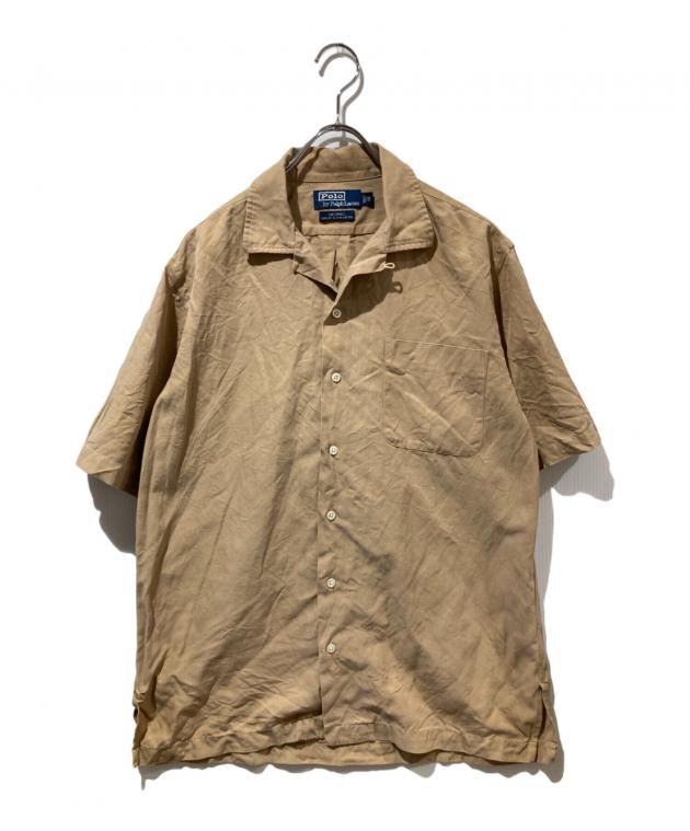 Polo Ralph Lauren カジュアルシャツ XS ベージュ 【古着】【中古】【送料無料】 中古・古着通販】POLO RALPH LAUREN (ポロ・ラルフローレン) シルク