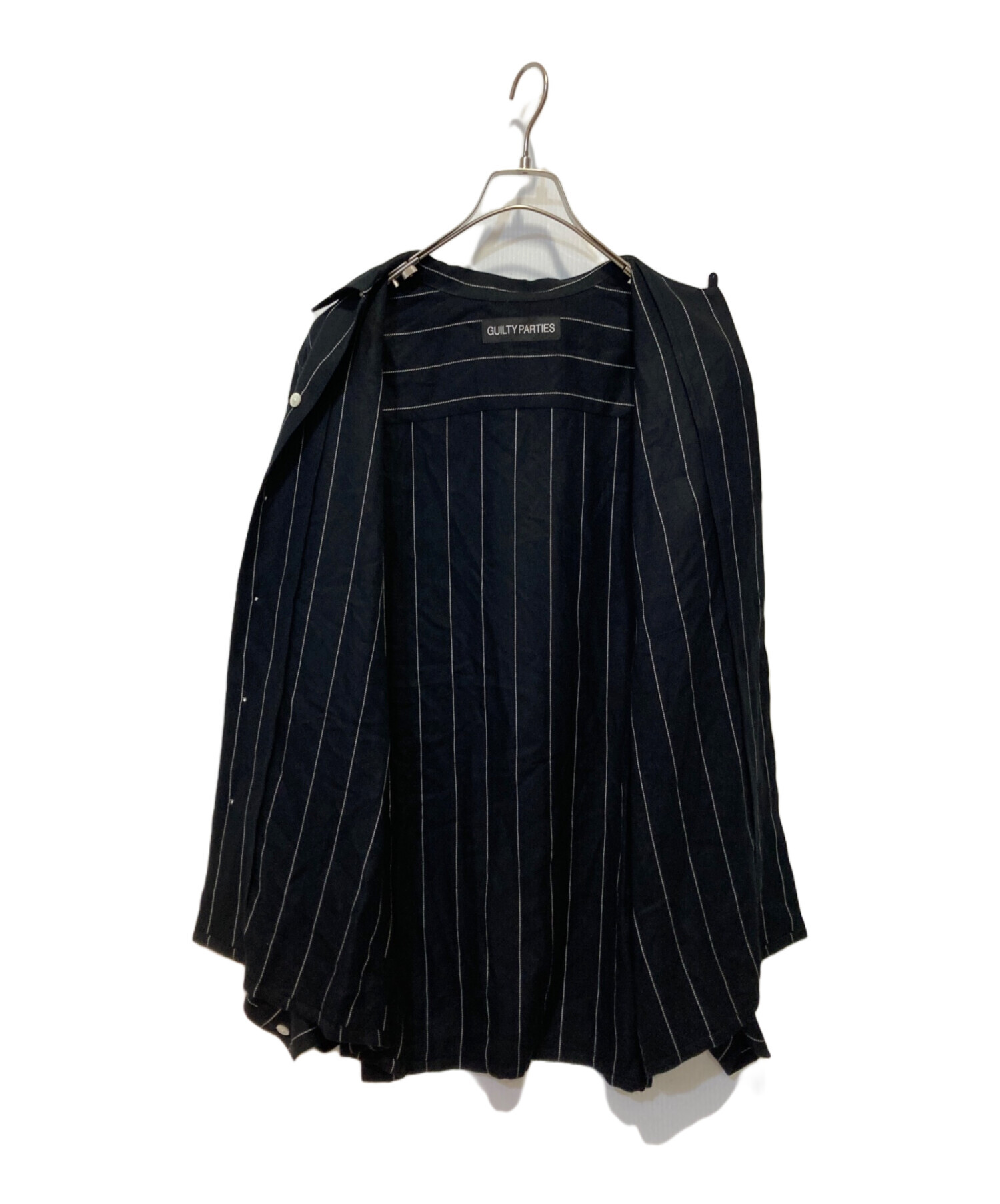 中古・古着通販】WACKO MARIA (ワコマリア) レーヨンストライプシャツ