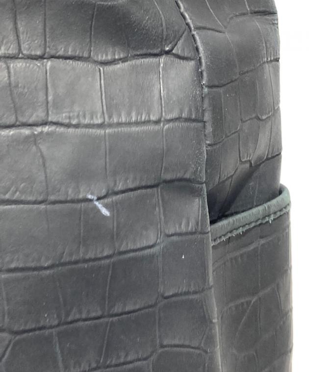 中古・古着通販】Orobianco (オロビアンコ) クロコ型押しトートバッグ