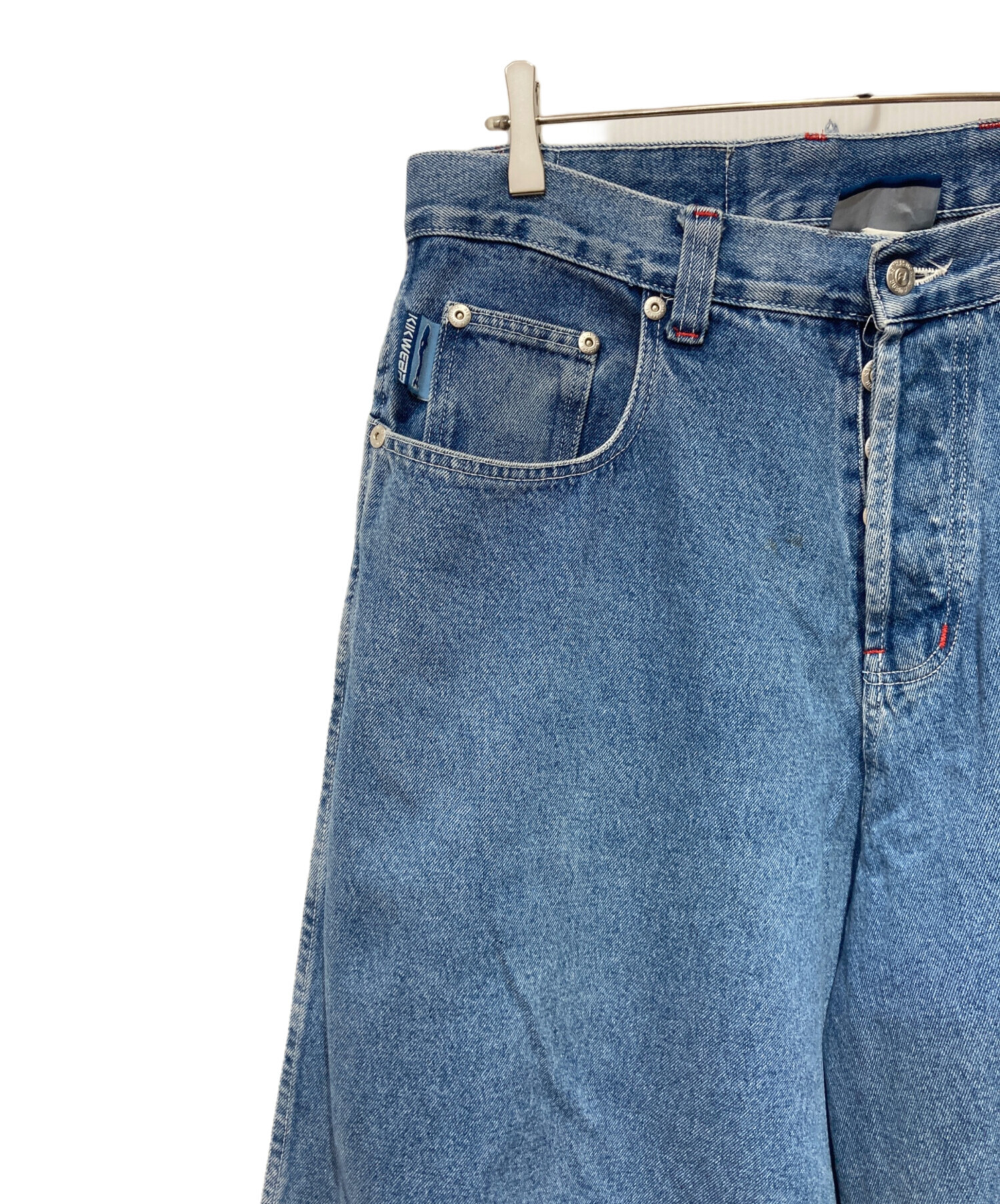 中古・古着通販】kikwear (キックウェア) バギーカットオッフパンツ