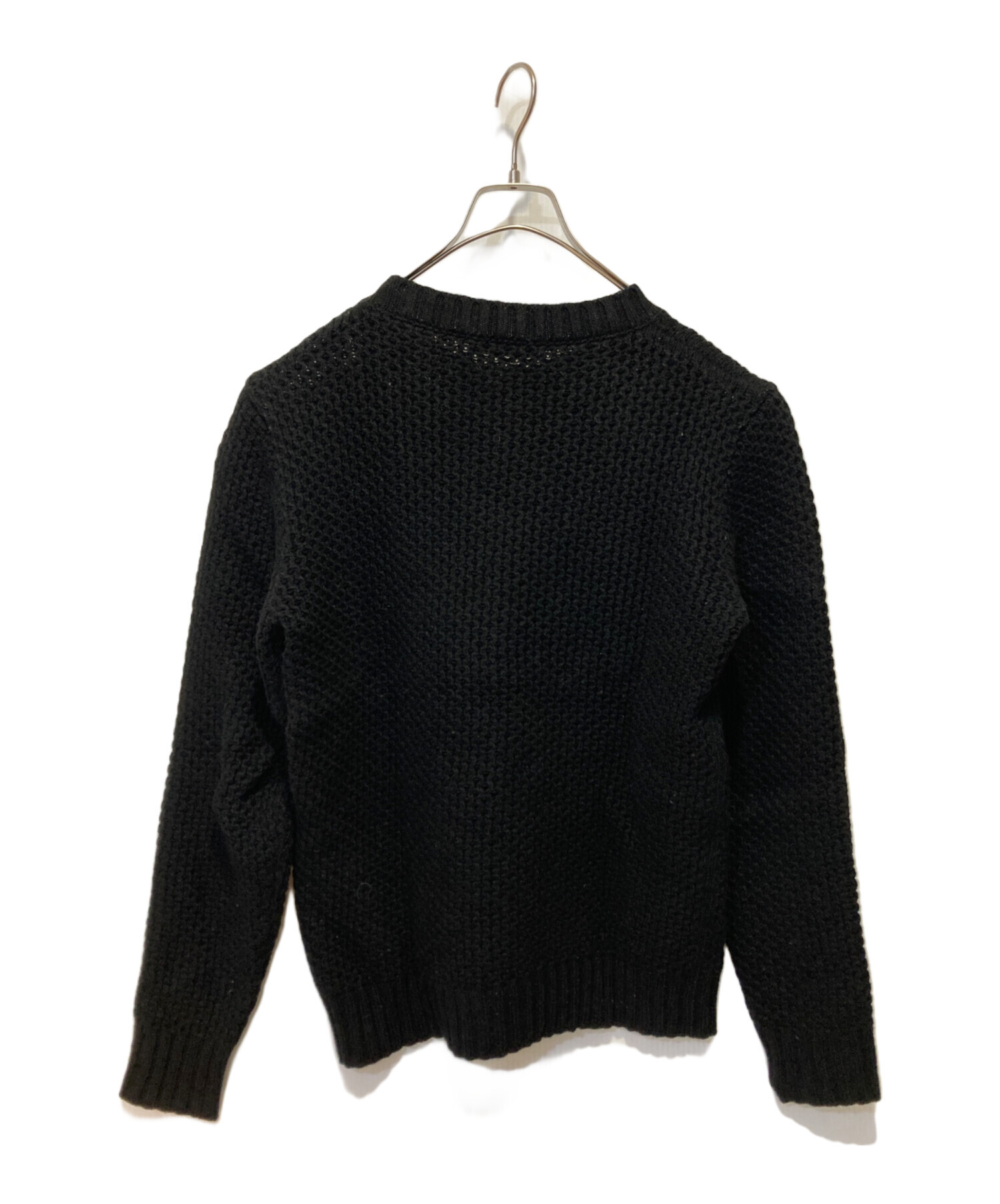 中古・古着通販】PRADA (プラダ) ローゲージニット ブラック サイズ:46