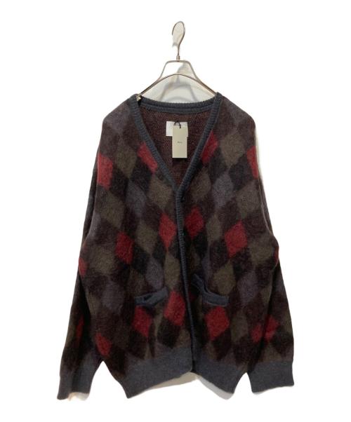 中古・古着通販】stein (シュタイン) KID MOHAIR ARGYLE CARDIGAN