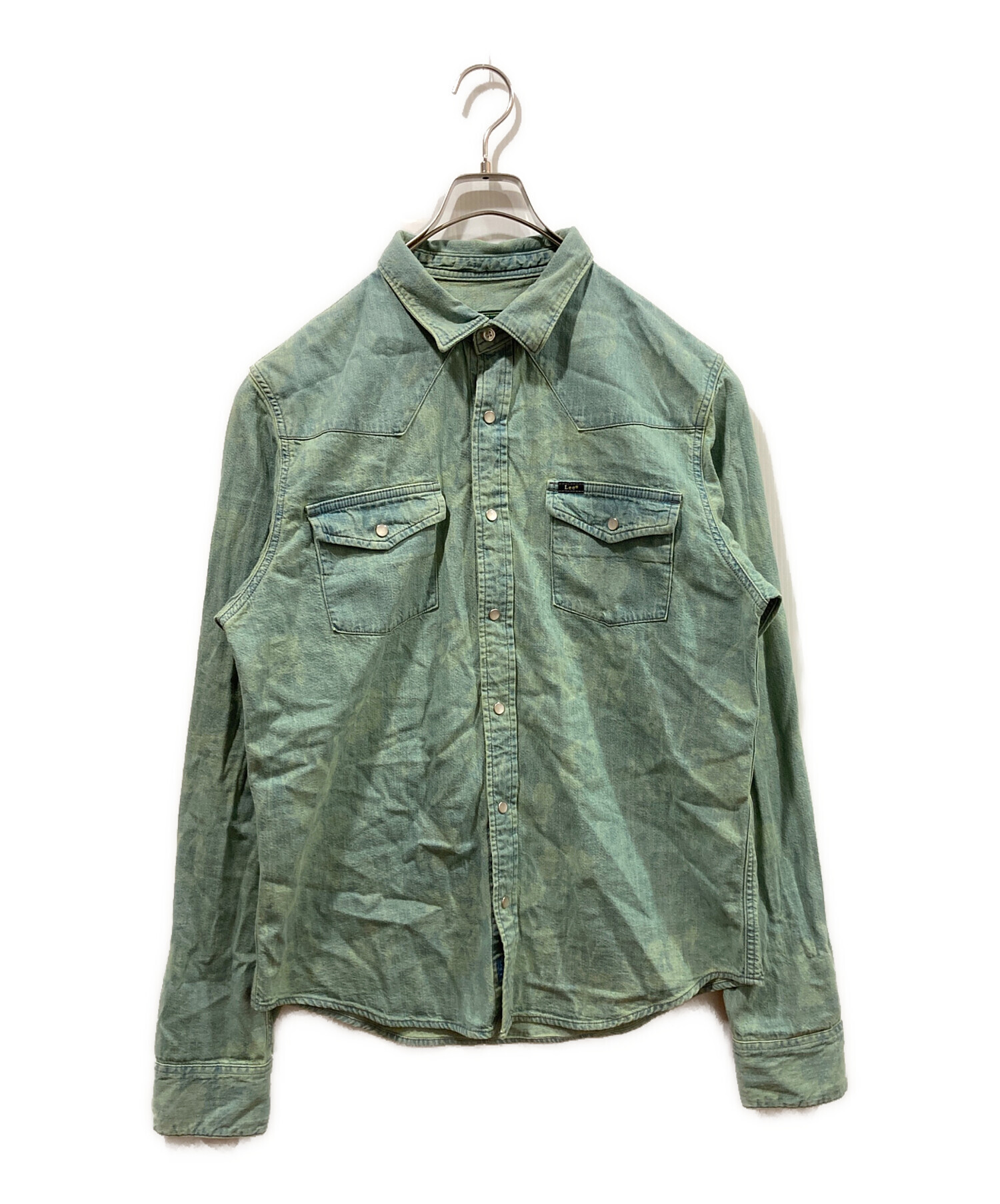 Paul Smith☓Lee　ポールスミス　リー　コラボ　シャツ　花柄　限定品 中古・古着通販】LEE (リー) Paul Smith (ポールスミス) 花柄デニム